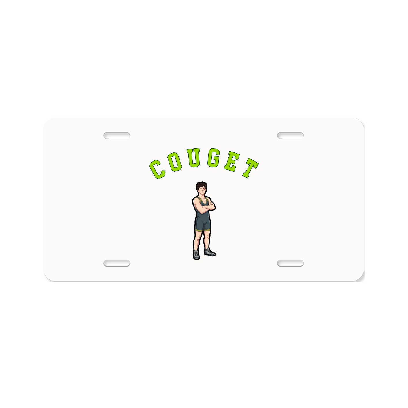 License Plate — Shirsey Arch in Classic