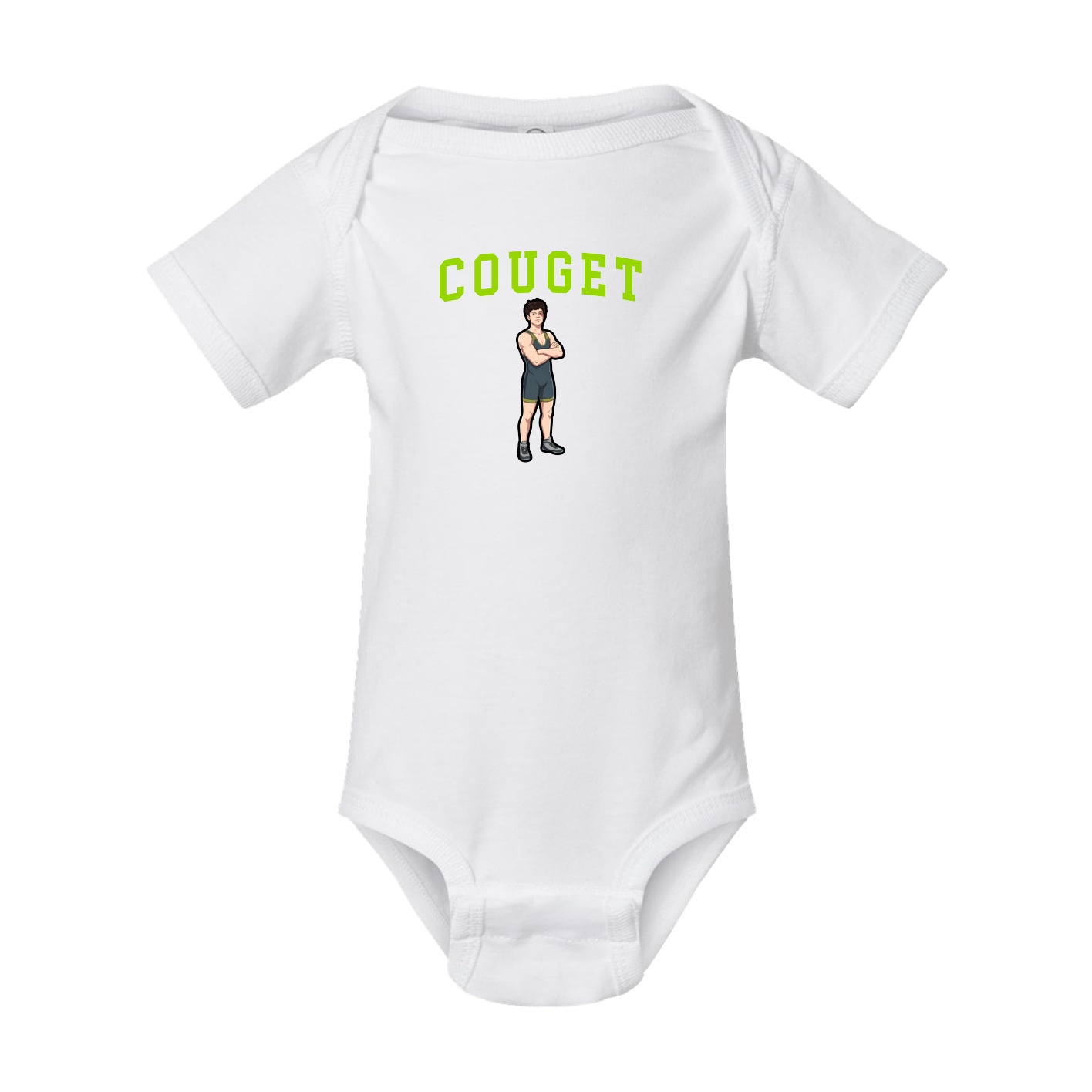Baby Onesie — Shirsey in White