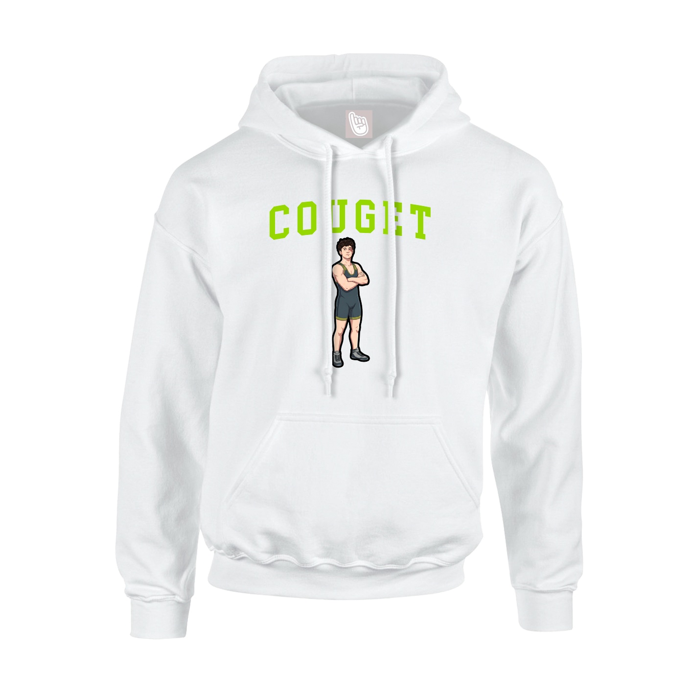 Youth Hoodie — Shirsey in White