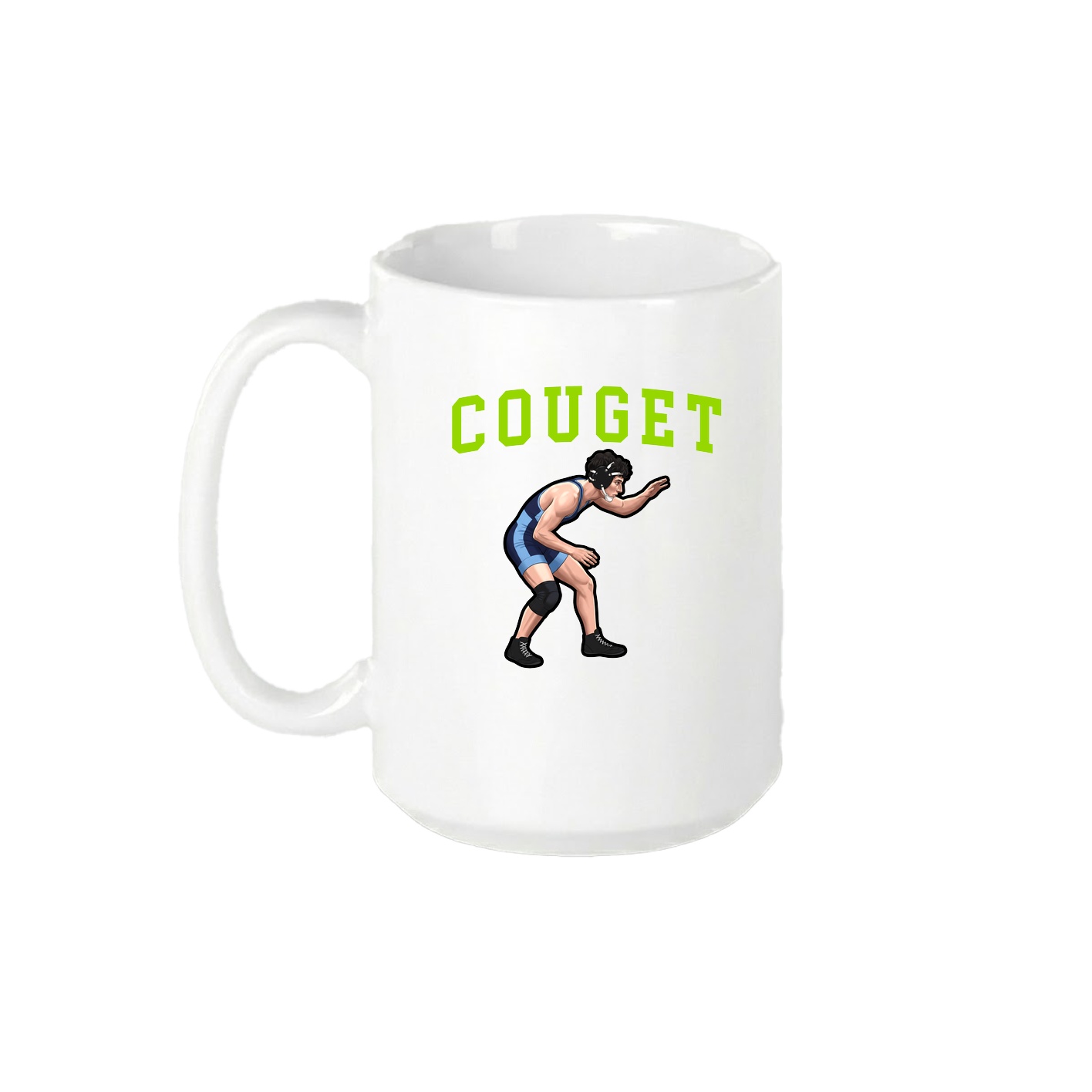 15oz Coffee Mug — Shirsey in White