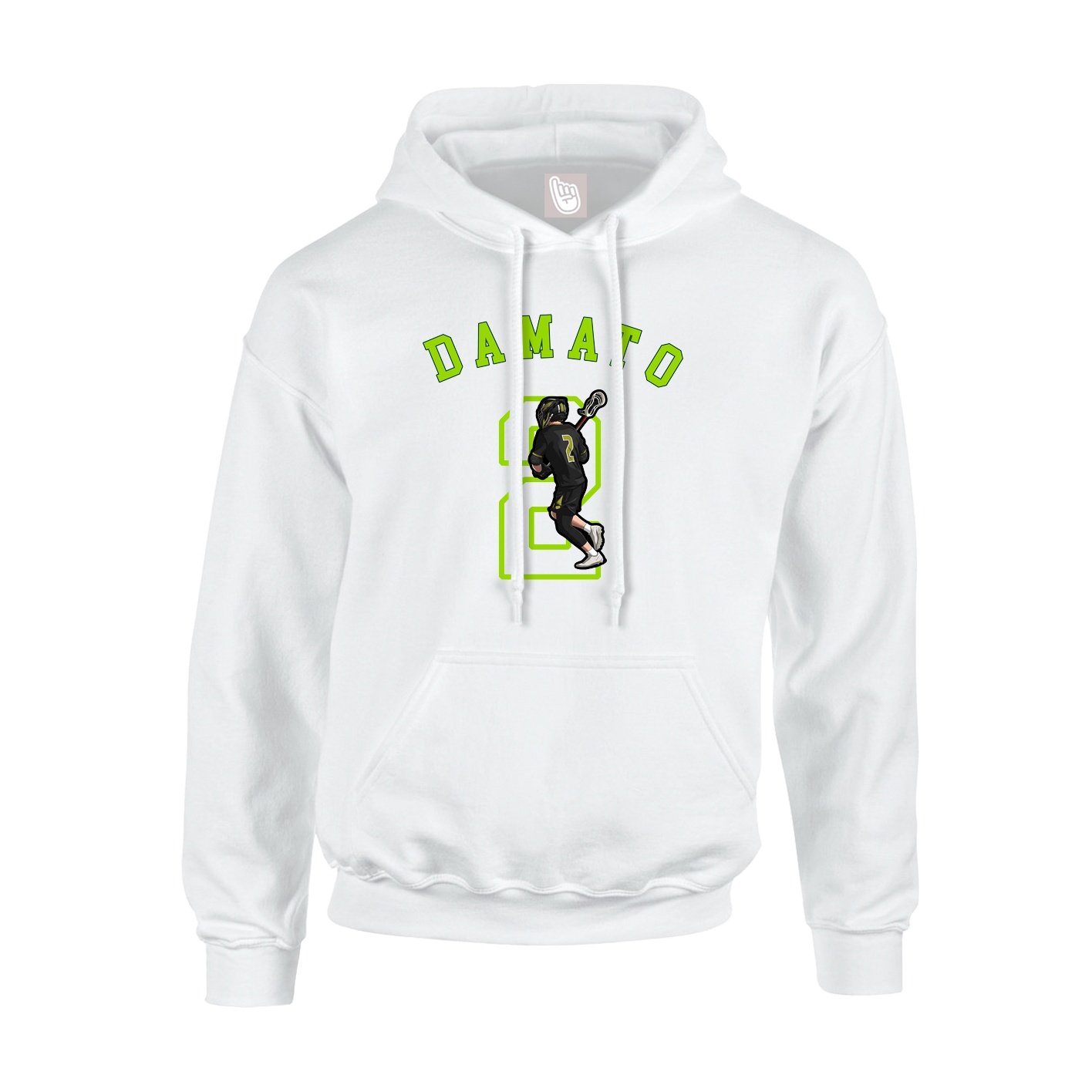 Hoodie — Shirsey Arch in White