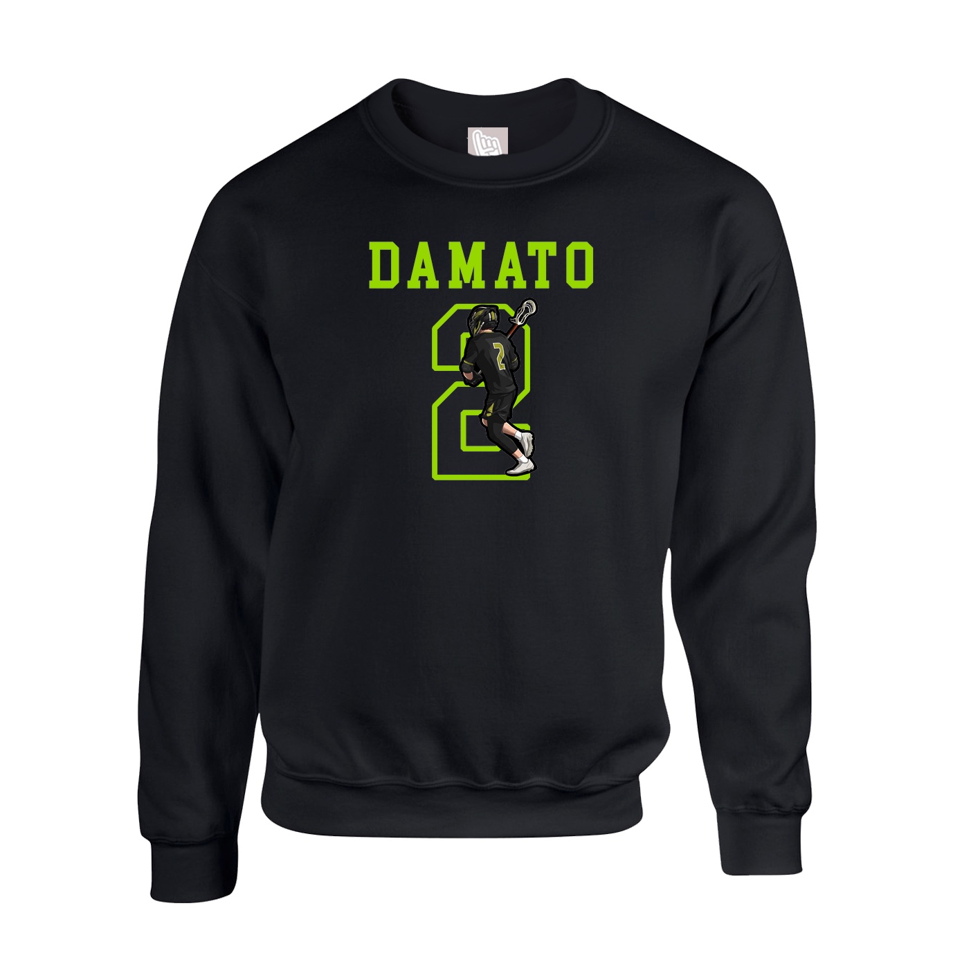 Fleece Crew — Shirsey in Black