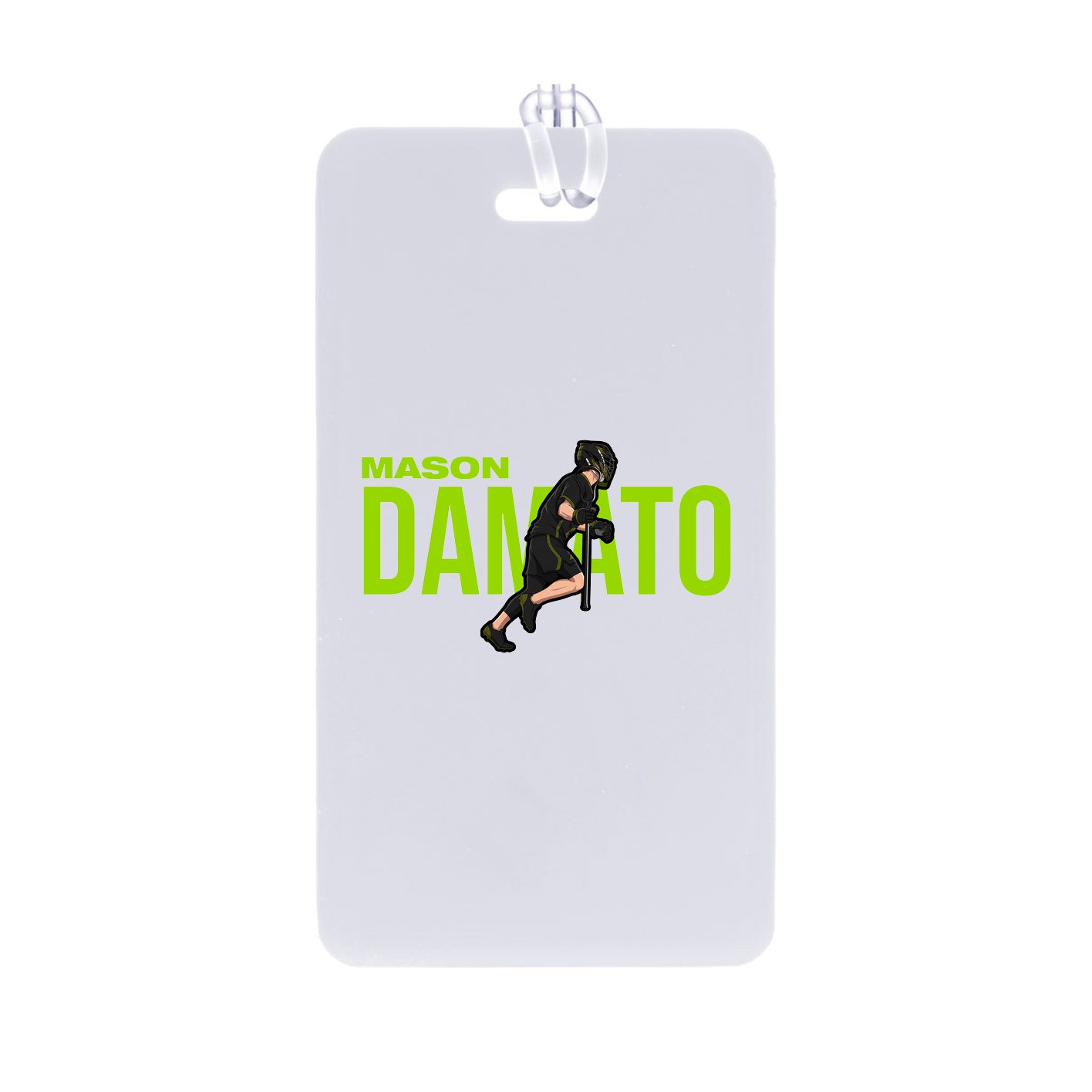 Bag Tag — Player Name in Classic