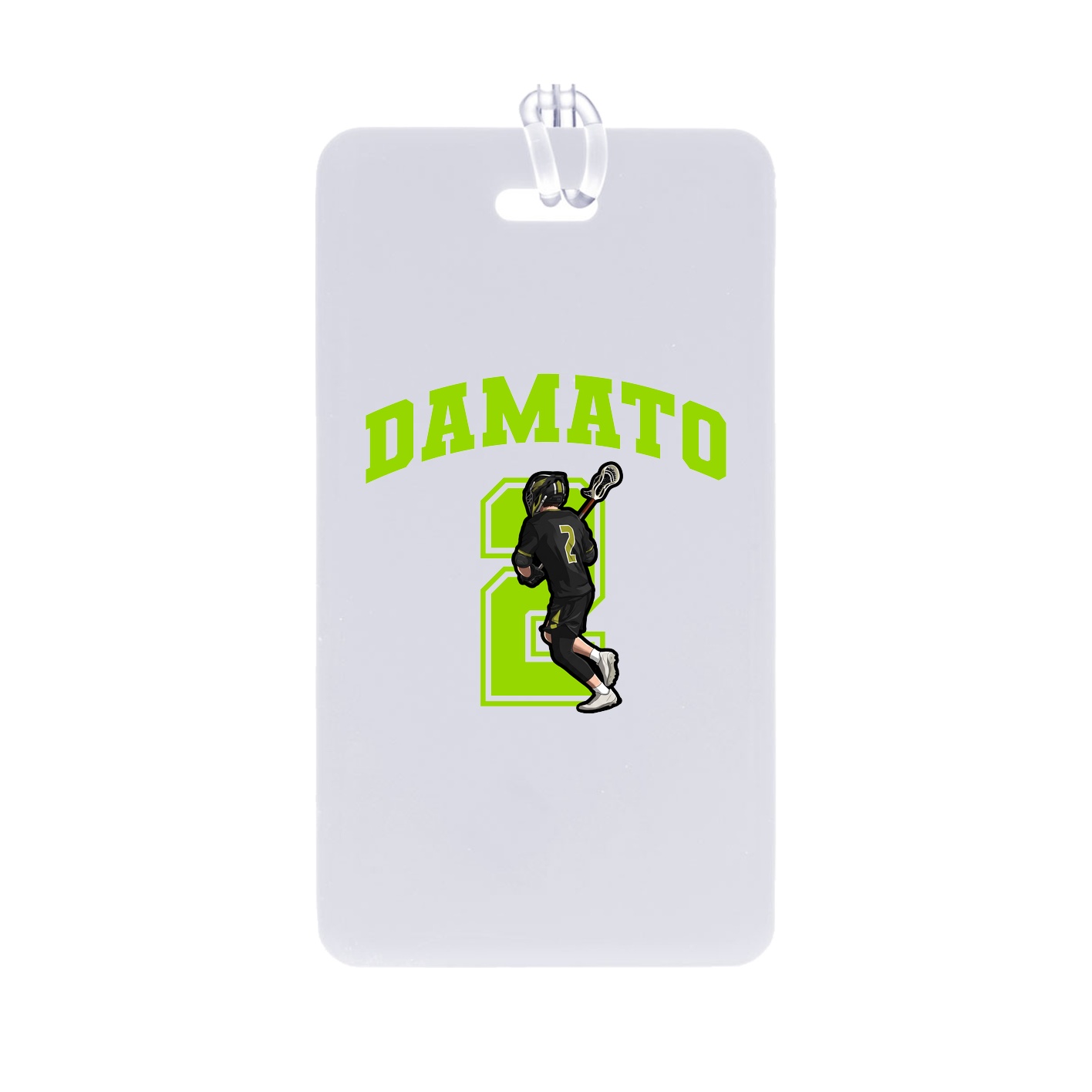 Bag Tag — Number in Classic