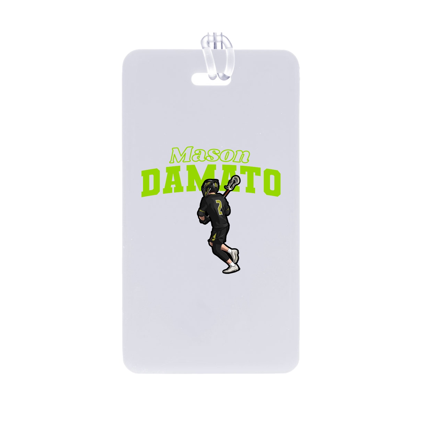 Bag Tag — Name Arch in Classic