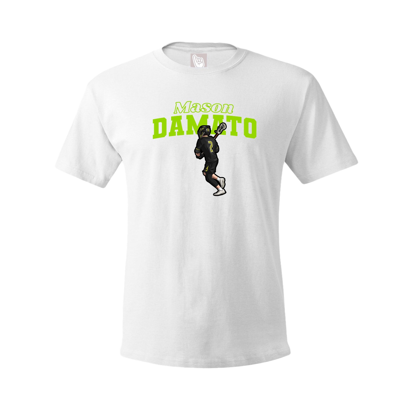 Tee — Name Arch in White