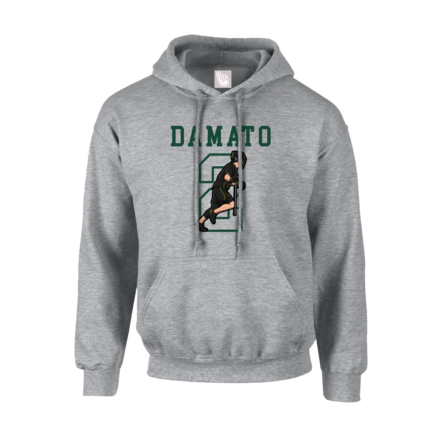 Hoodie — Shirsey in Grey