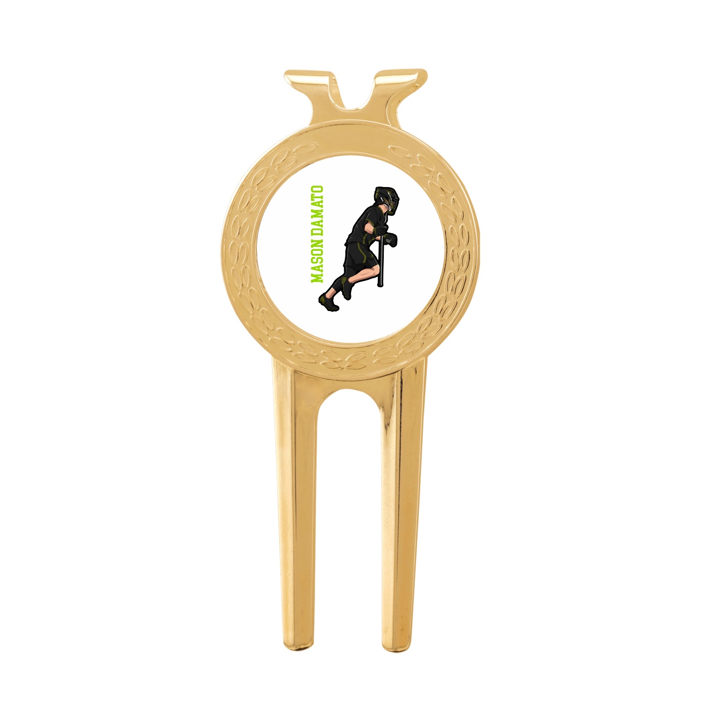 Divot Tool with Ball Marker — Name Vertical in Classic