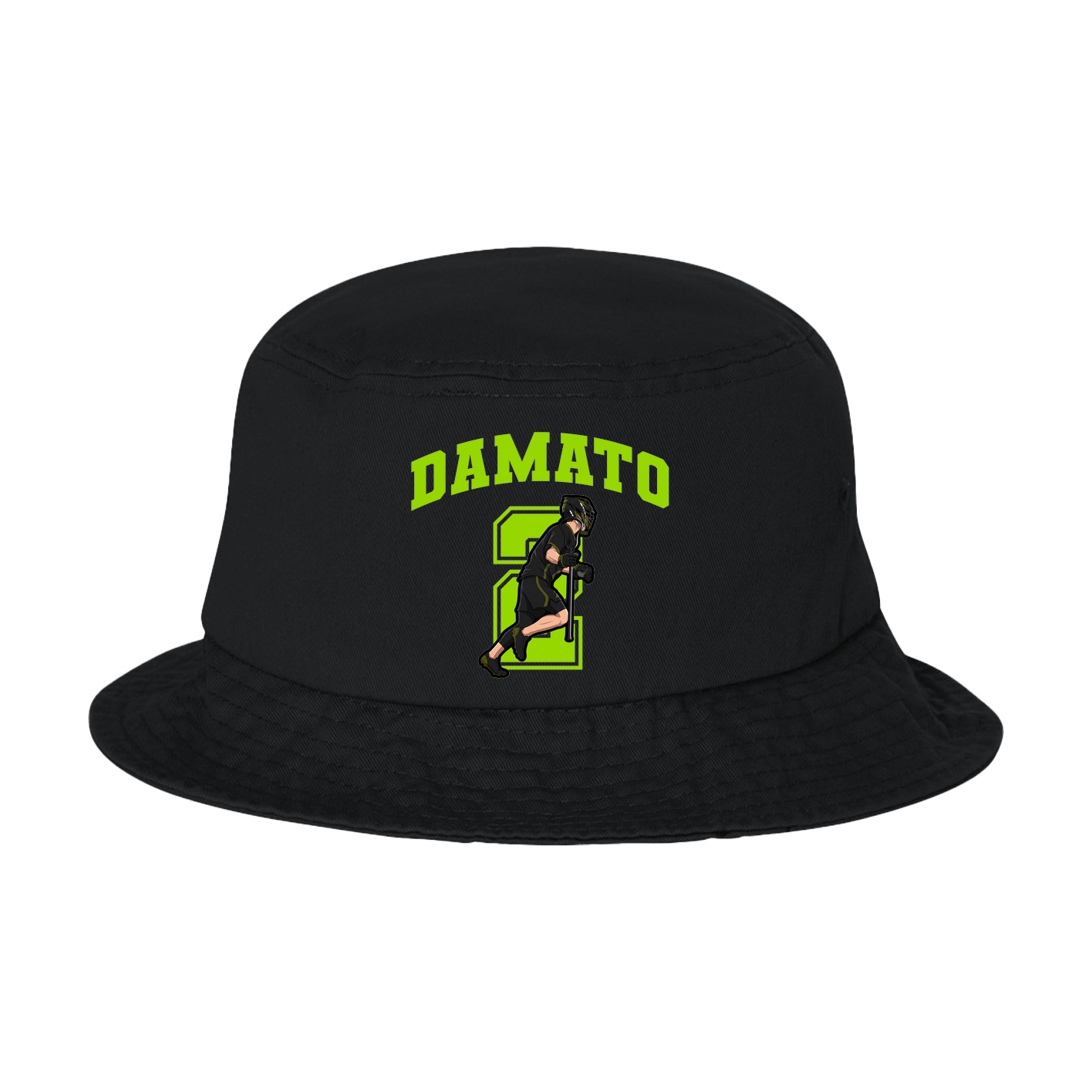 Bucket Cap — Number in Black