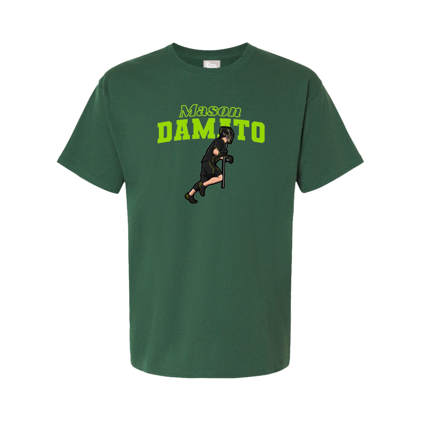 Tee — Name Arch in Green