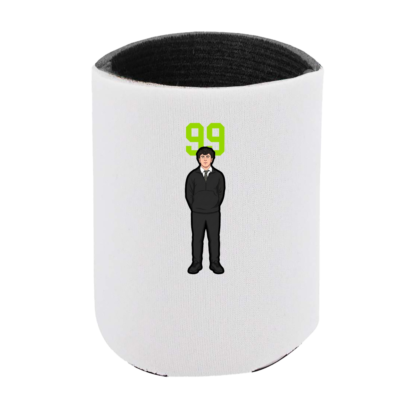 Can Holder — Number Top in White