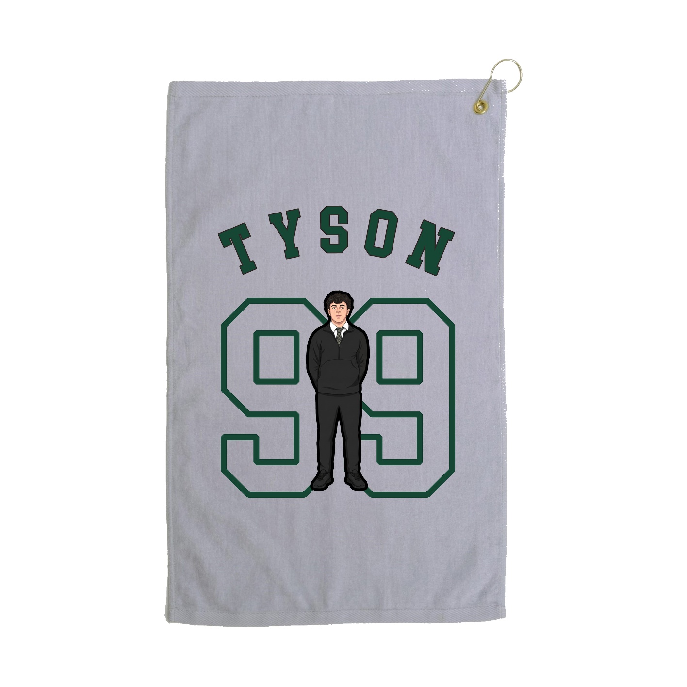 Golf Towel — Shirsey Arch in Grey