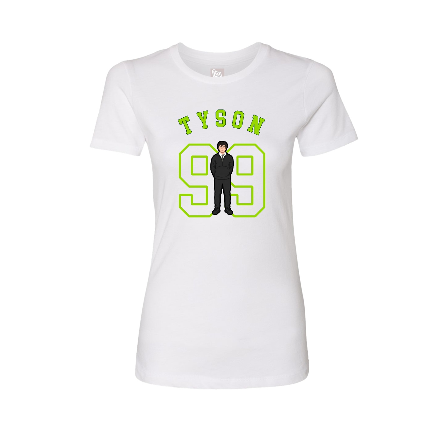 Womens Tee — Shirsey Arch in White
