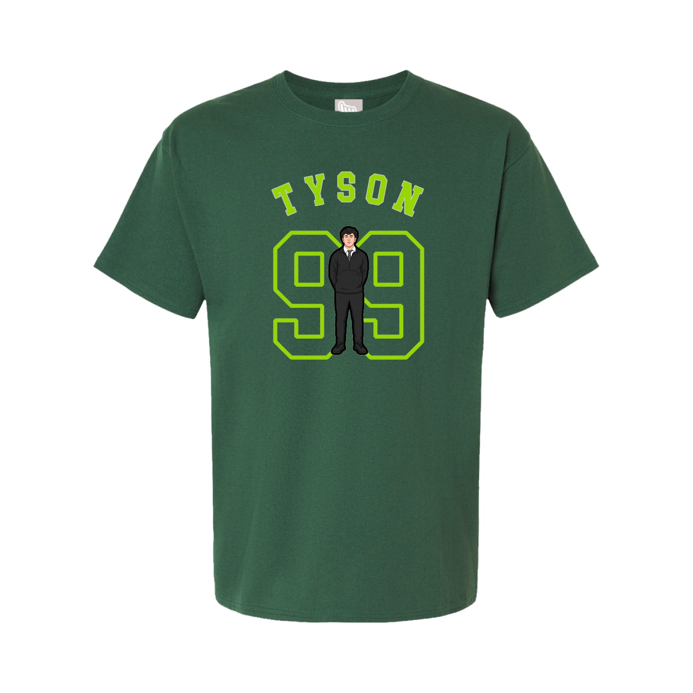 Youth Tee — Shirsey Arch in Green