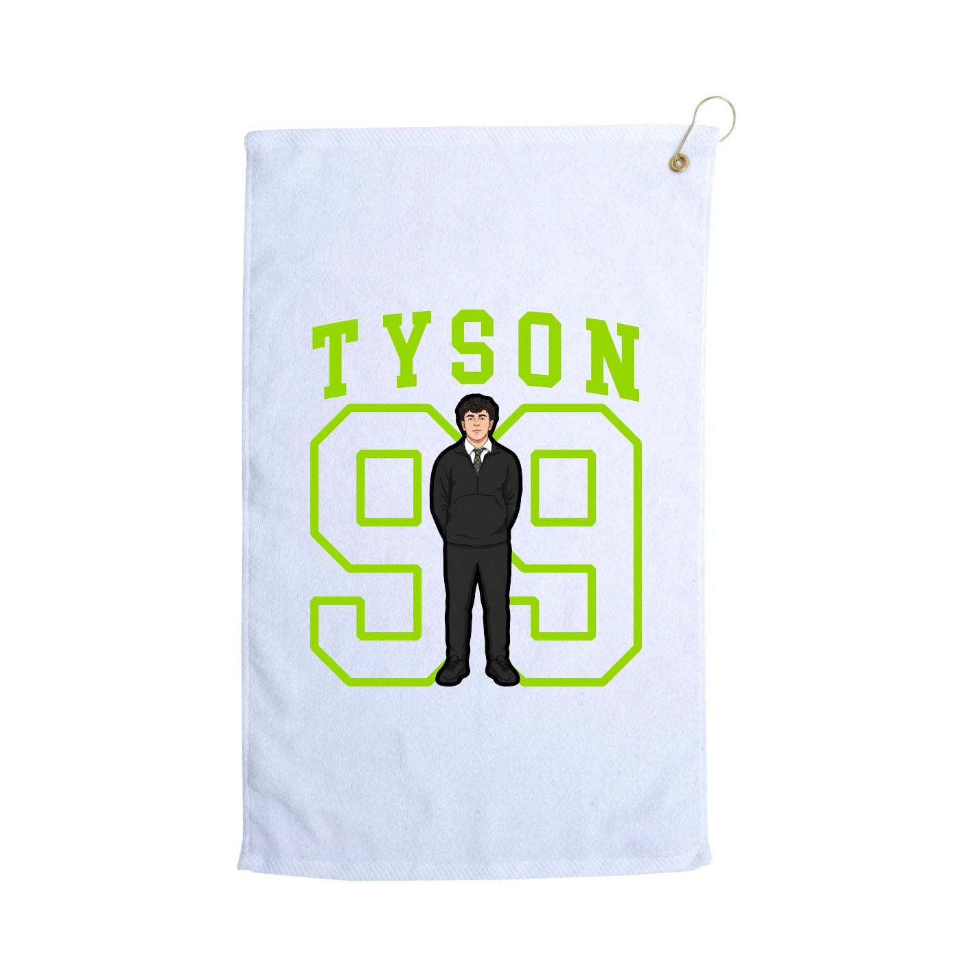 Golf Towel — Shirsey in White