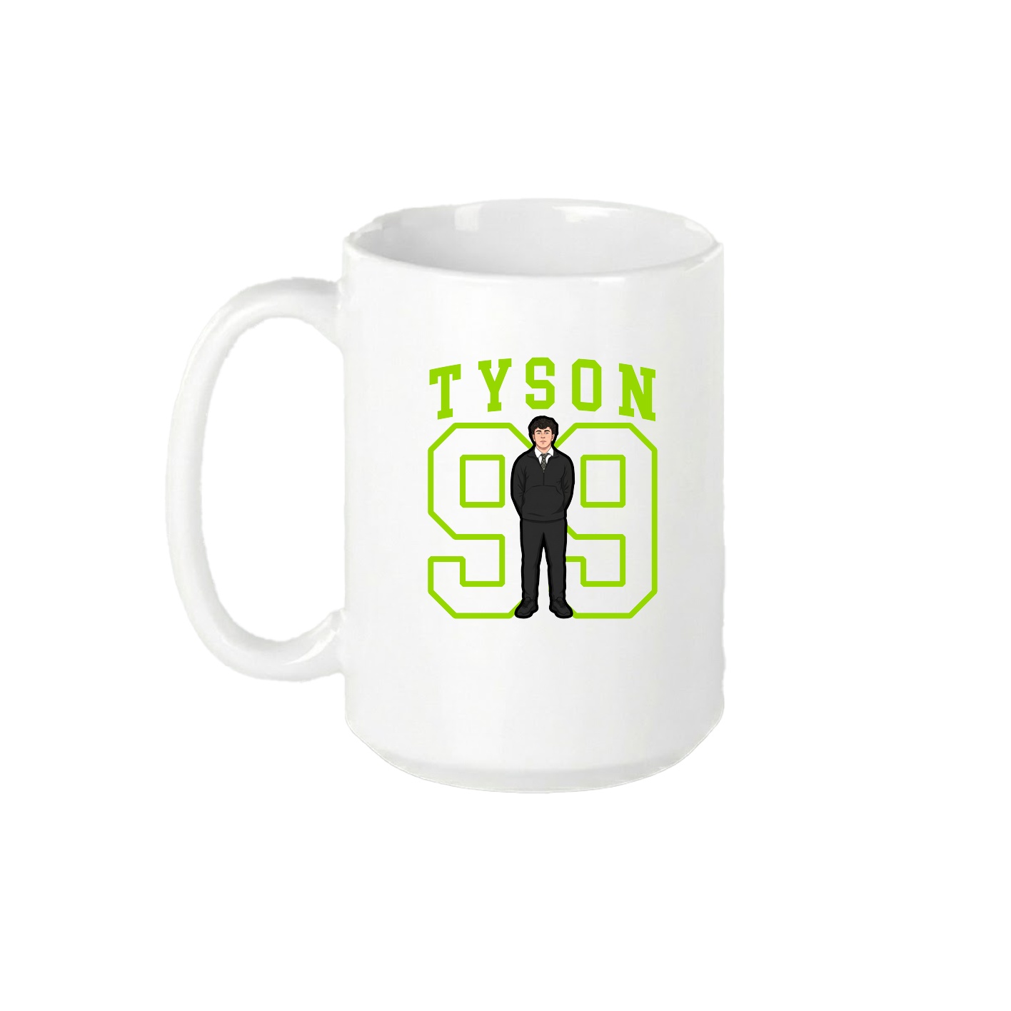 15oz Coffee Mug — Shirsey in White