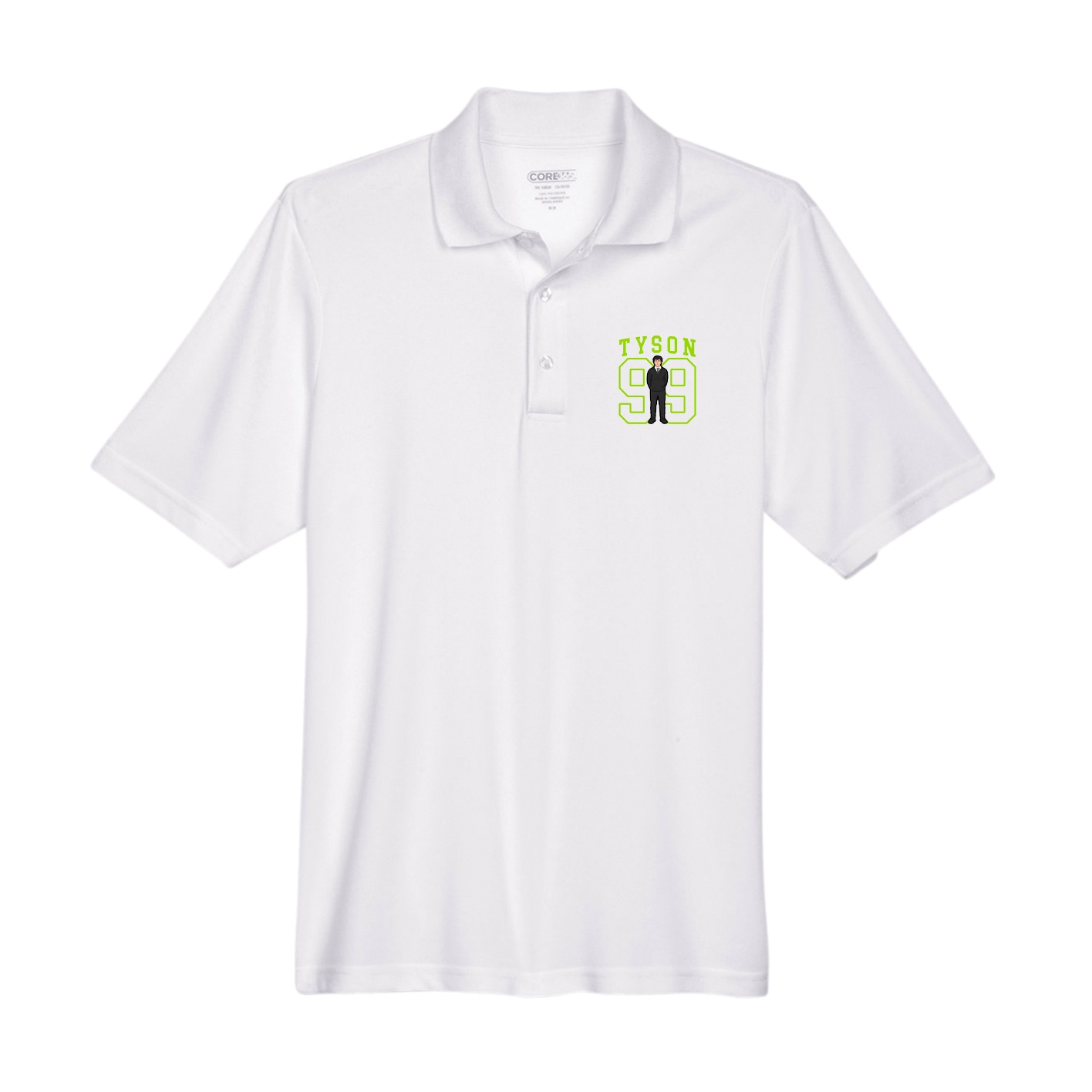 Performance Polo — Shirsey in White
