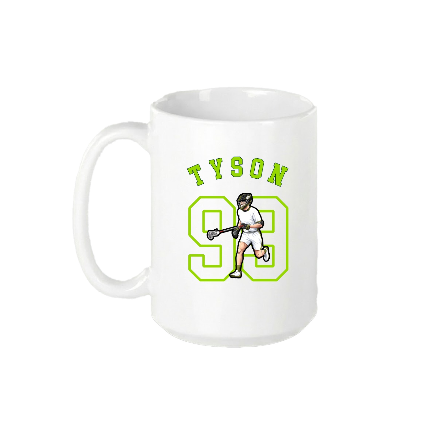 15oz Coffee Mug — Shirsey Arch in White