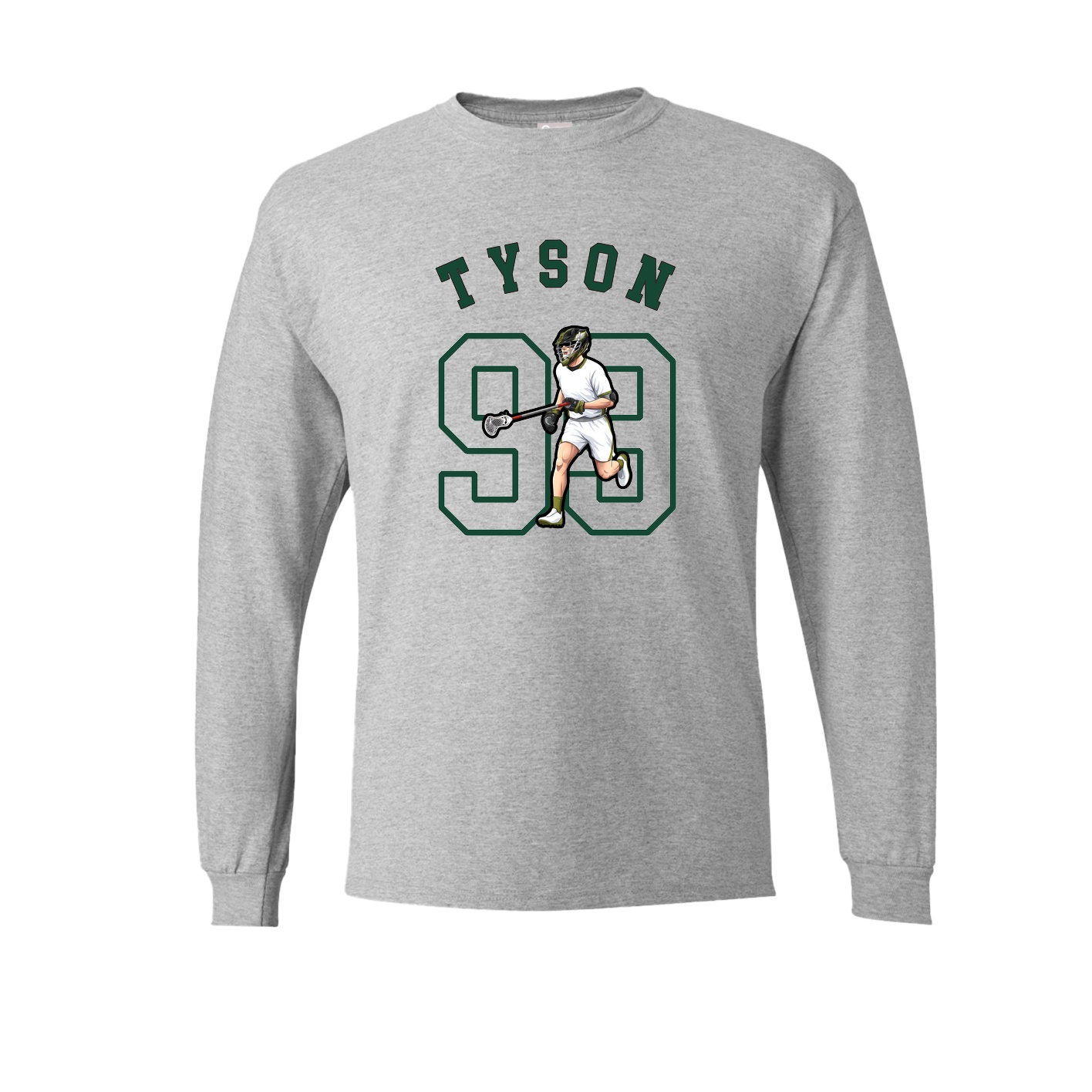 Long Sleeve Tee — Shirsey Arch in Grey