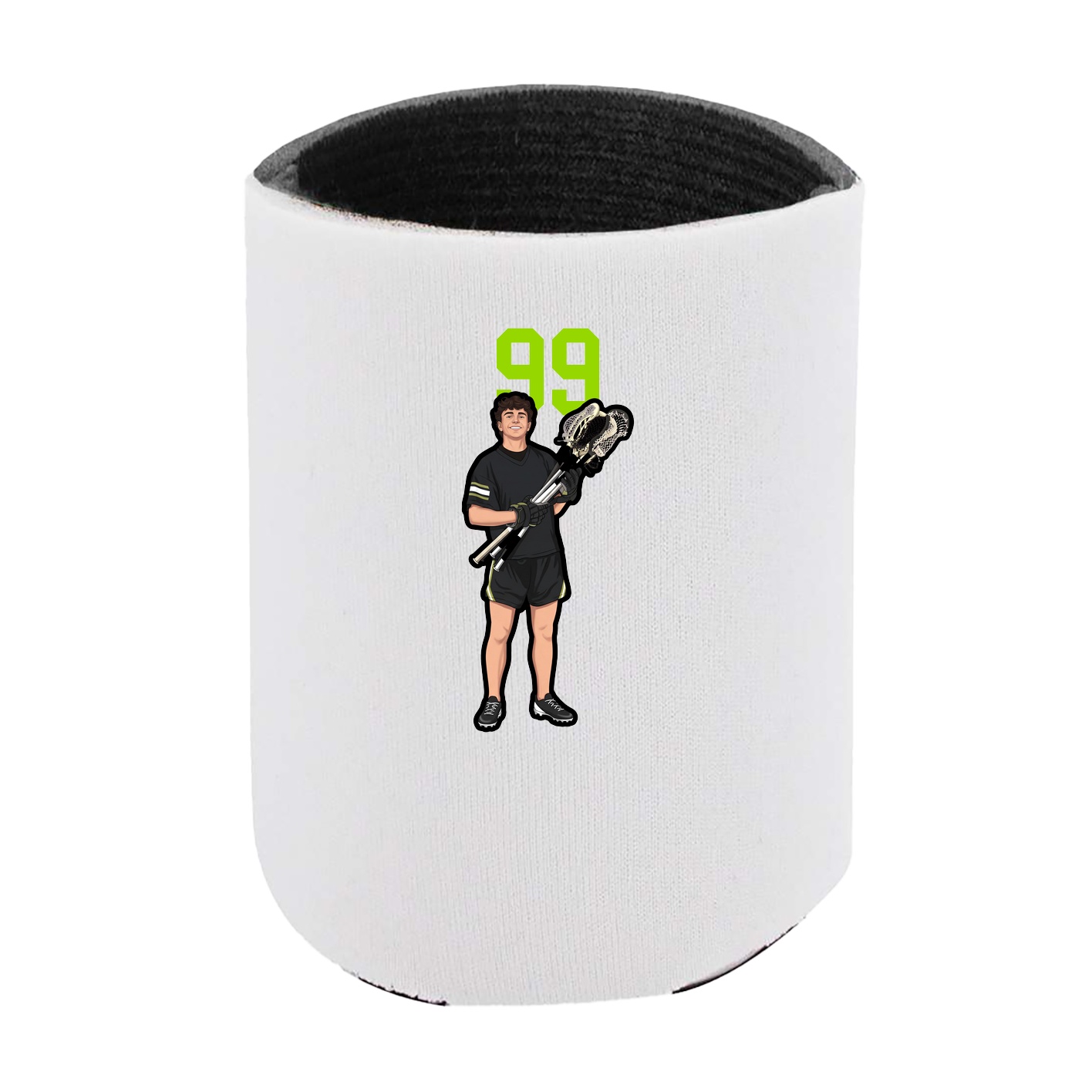 Can Holder — Number Top in White