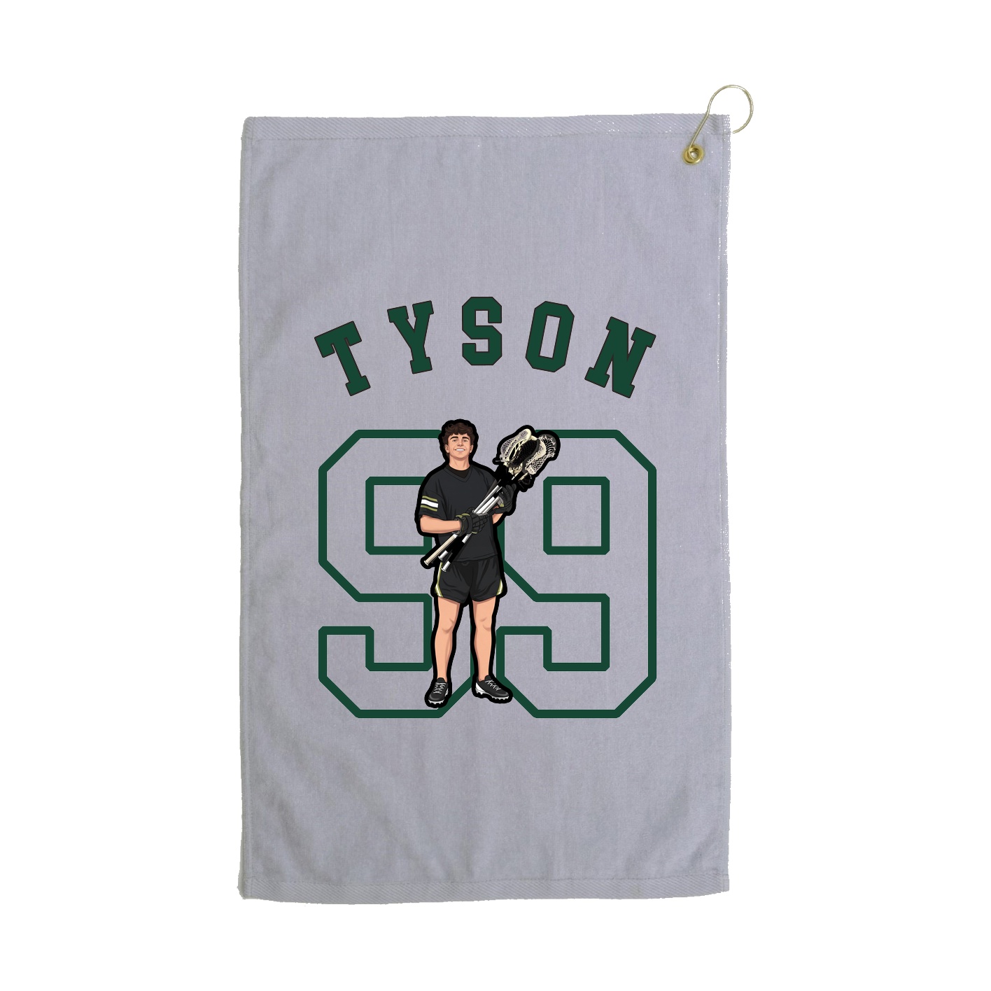 Golf Towel — Shirsey Arch in Grey
