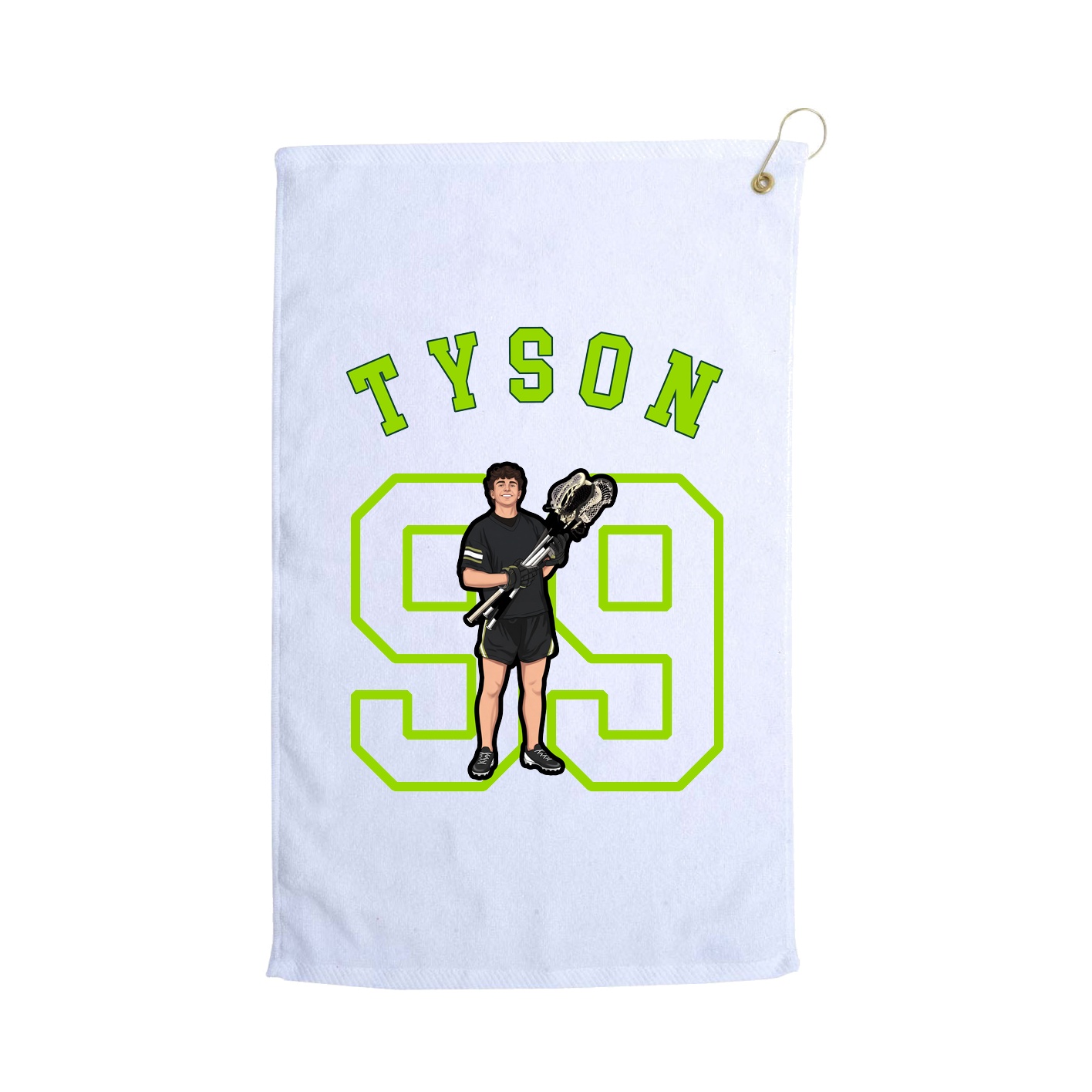 Terry Velour Golf Towel
