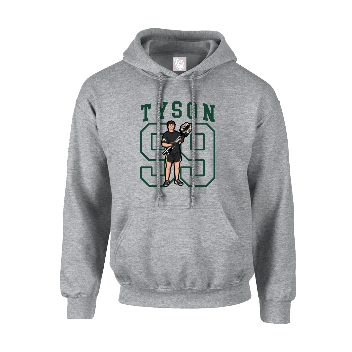 Youth Hoodie — Shirsey in Grey