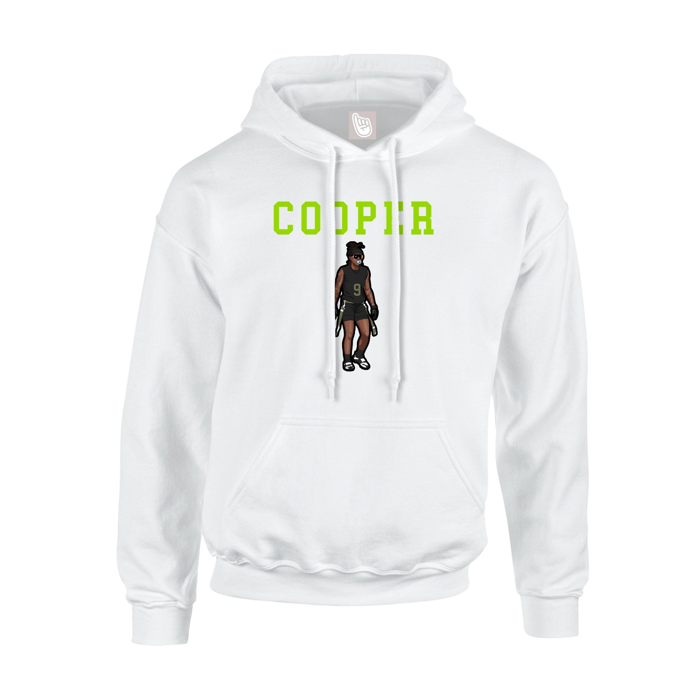 Hoodie — Shirsey in White