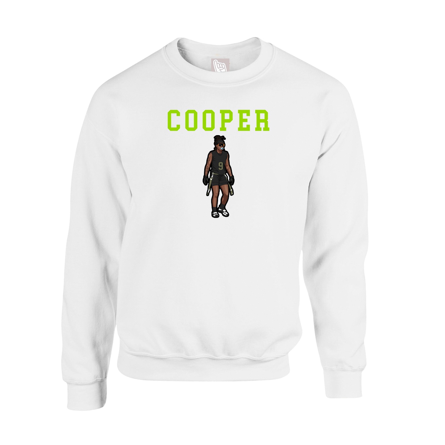 Fleece Crew — Shirsey in White