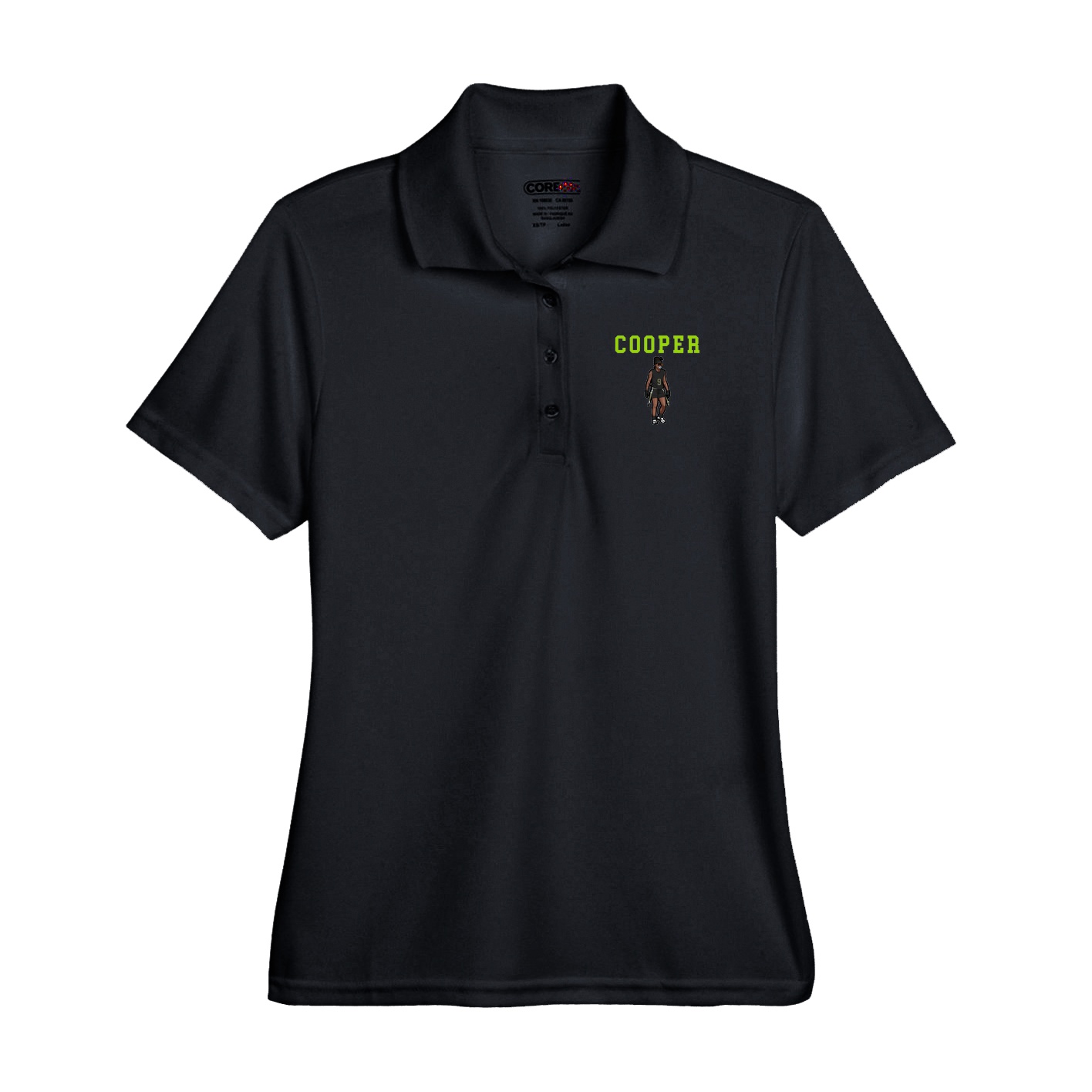 Performance Polo — Shirsey in Black