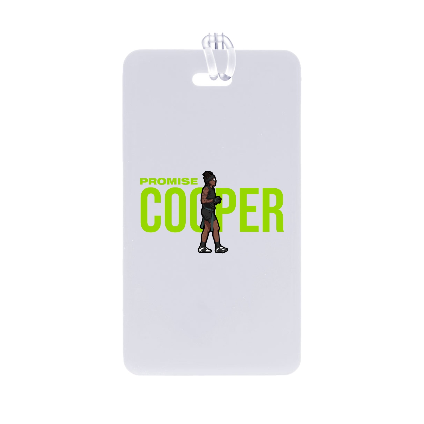Bag Tag — Player Name in Classic