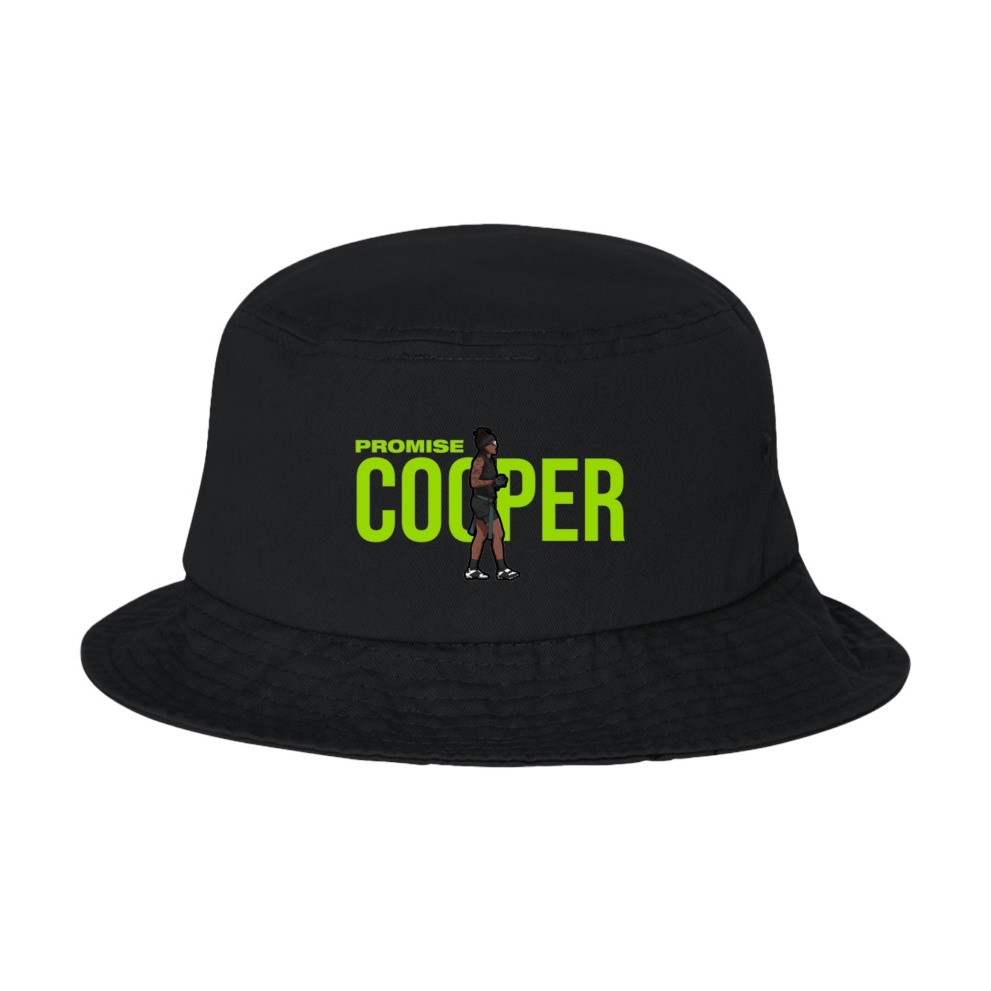 Bucket Cap — Player Name in Black