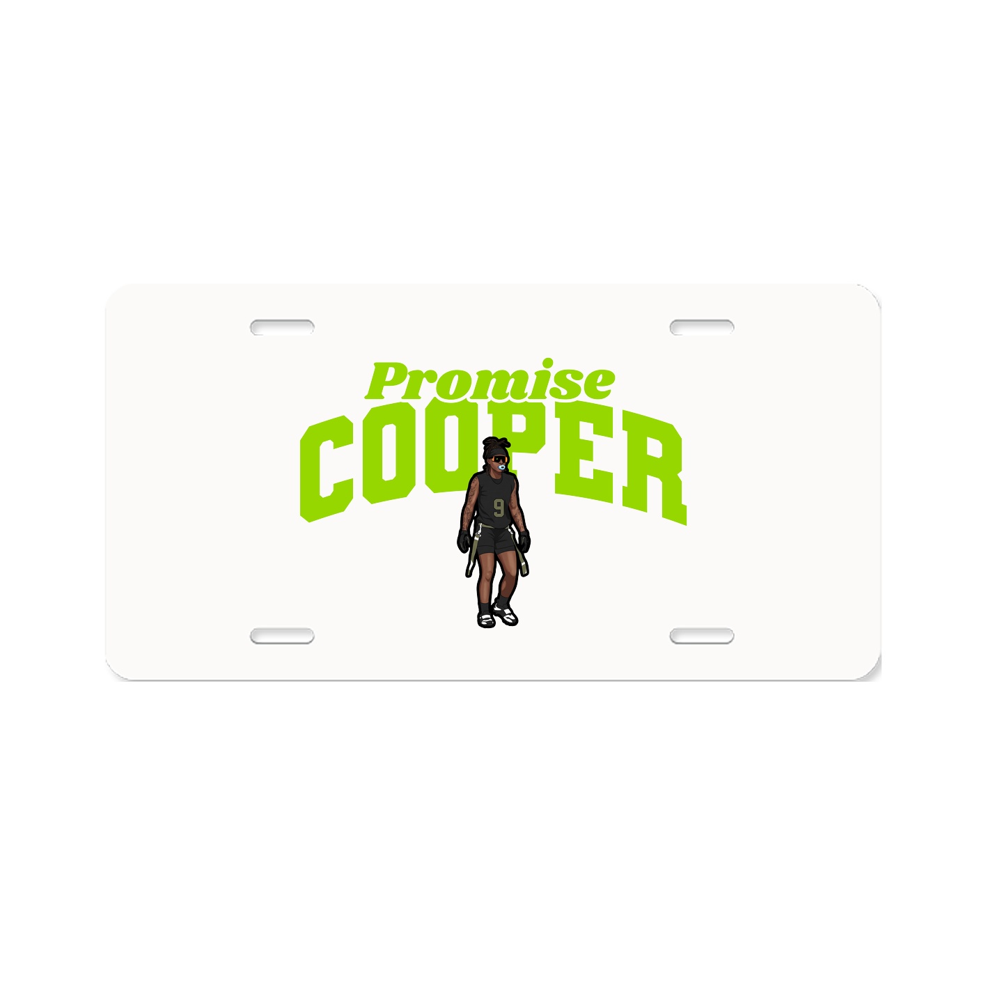 License Plate — Signature Arch in Classic