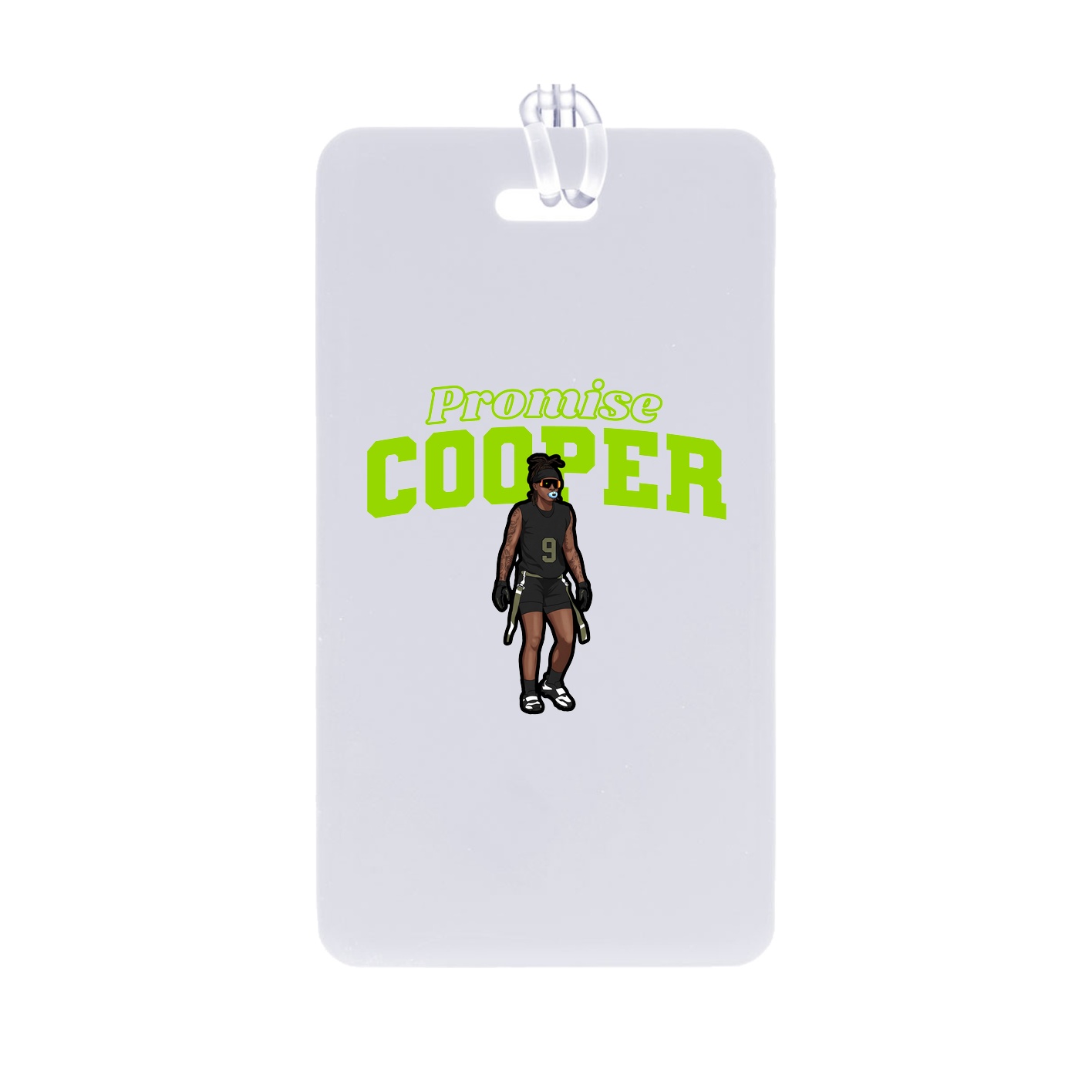Bag Tag — Name Arch in Classic