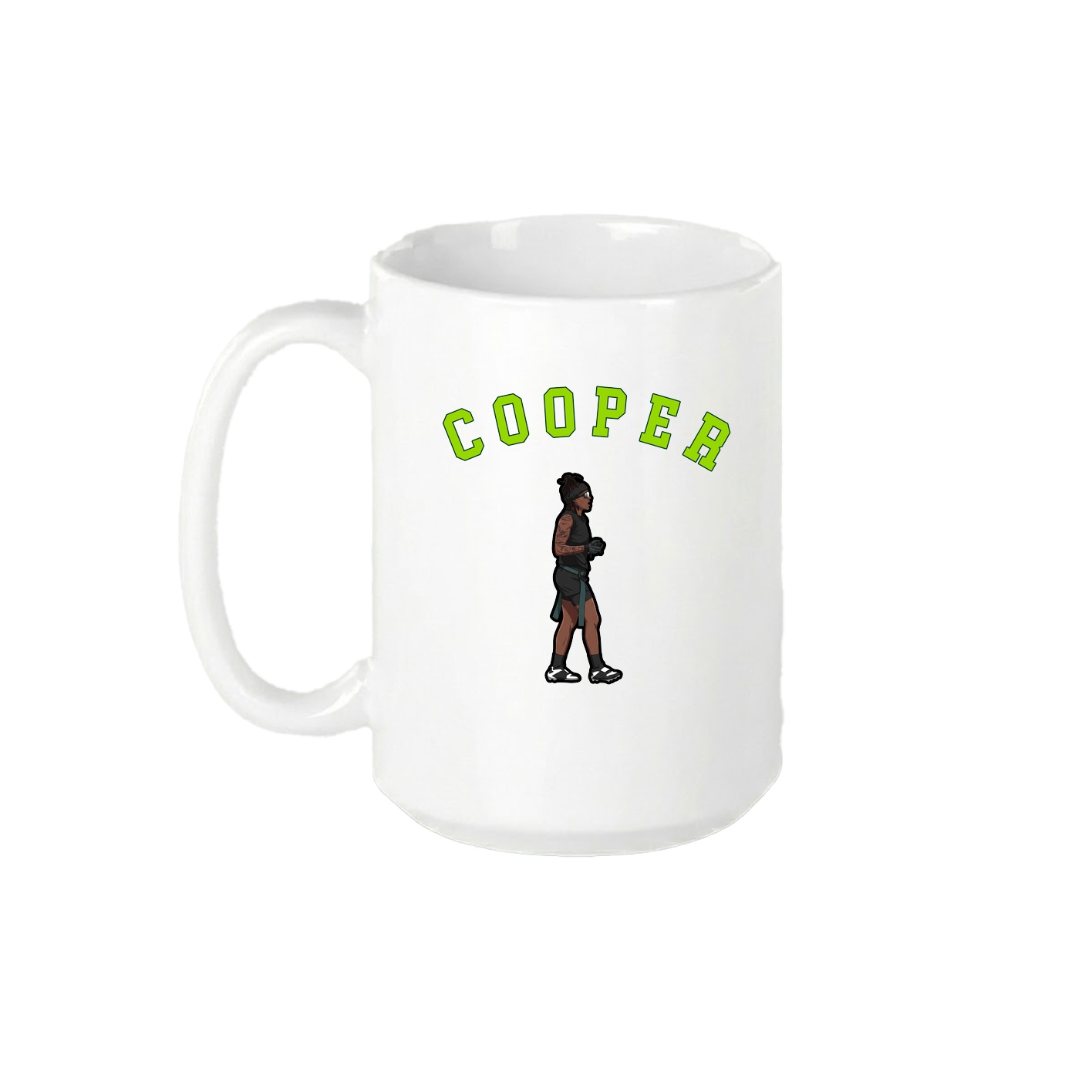 15oz Coffee Mug — Shirsey Arch in White