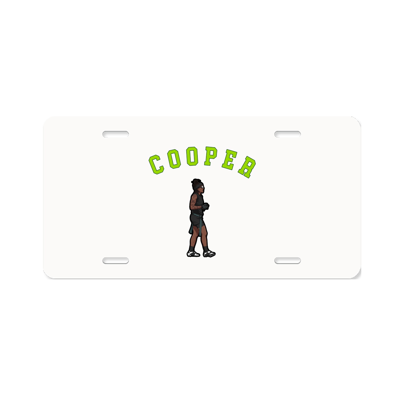License Plate — Shirsey Arch in Classic