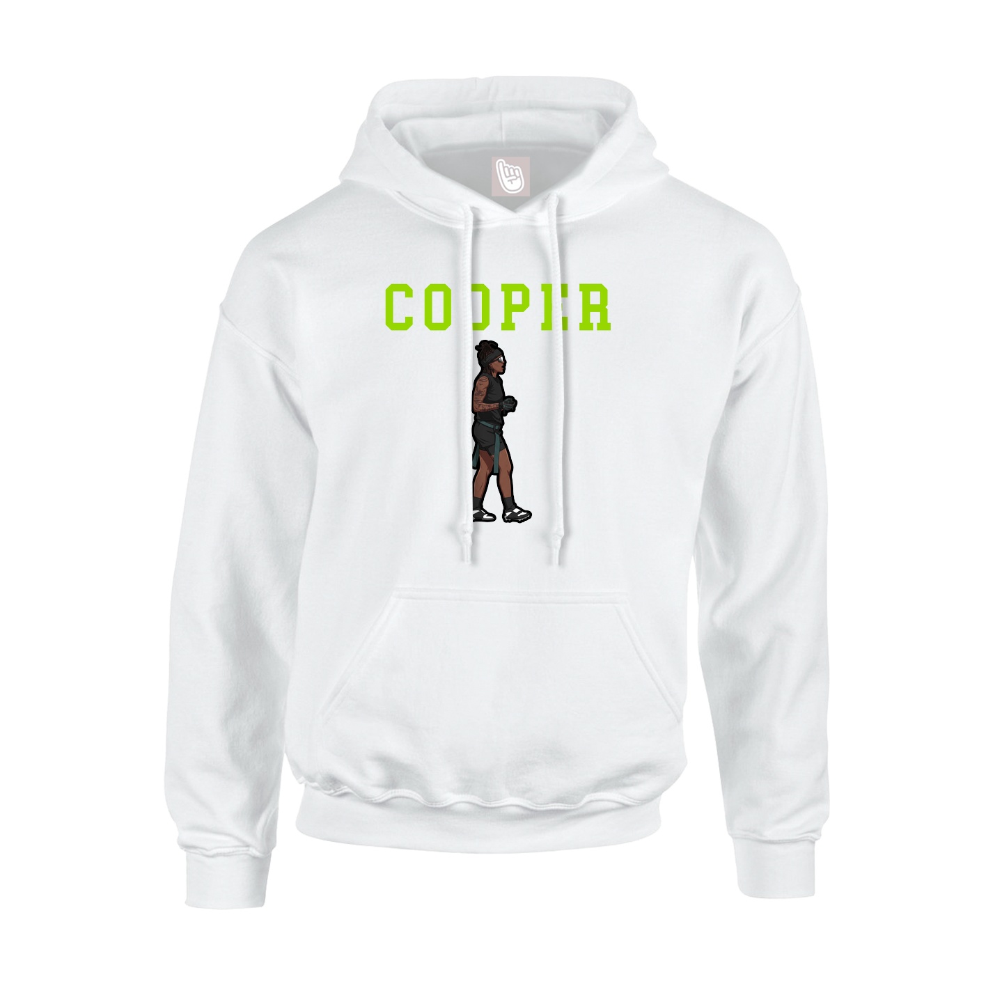 Hoodie — Shirsey in White