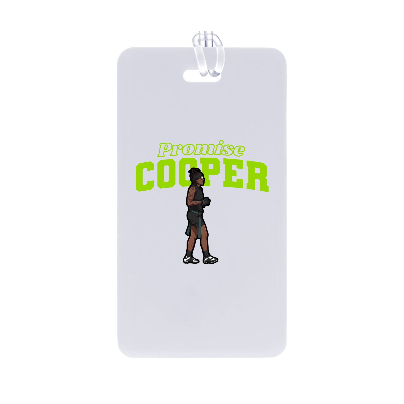 Bag Tag — Name Arch in Classic
