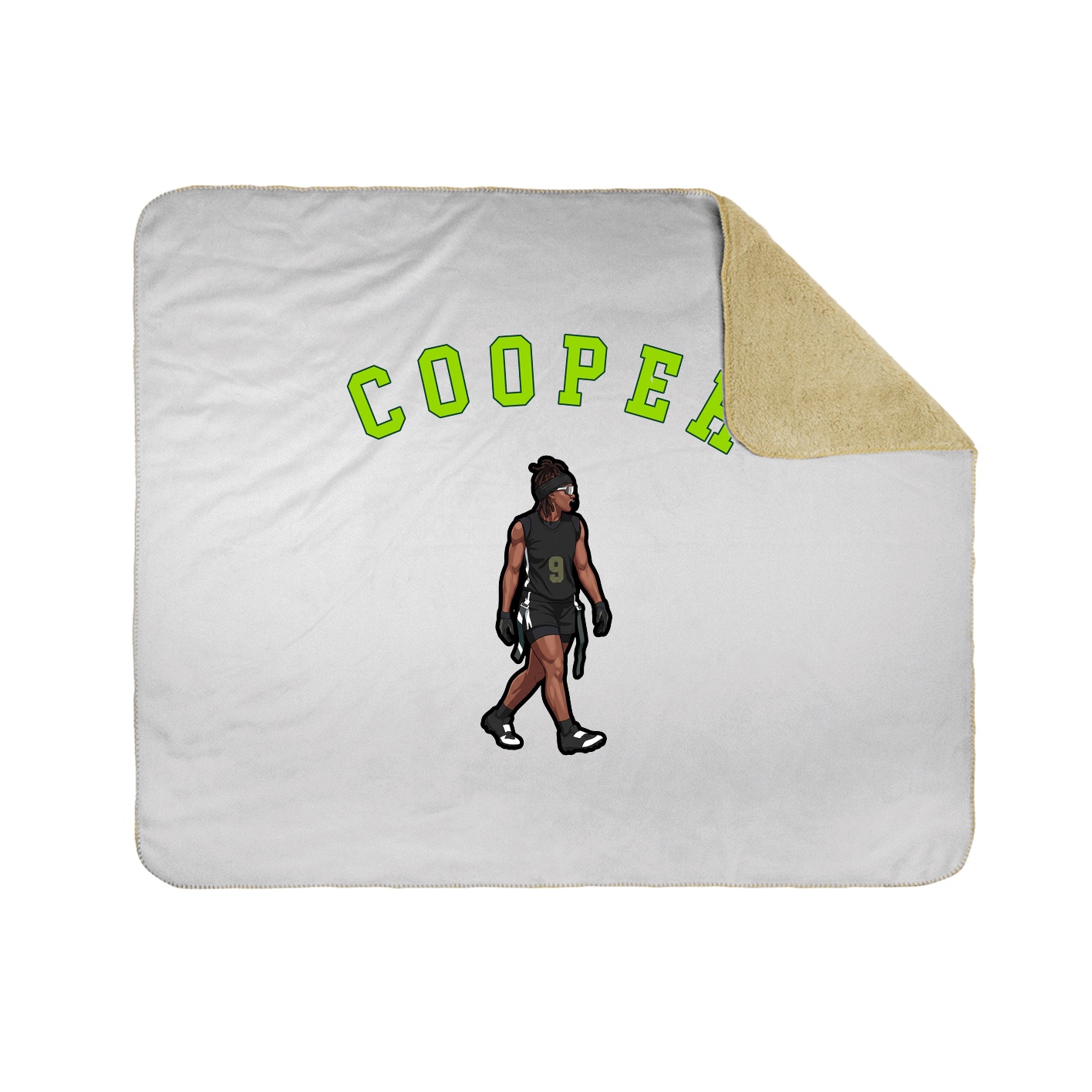 Throw Blanket — Shirsey Arch in White