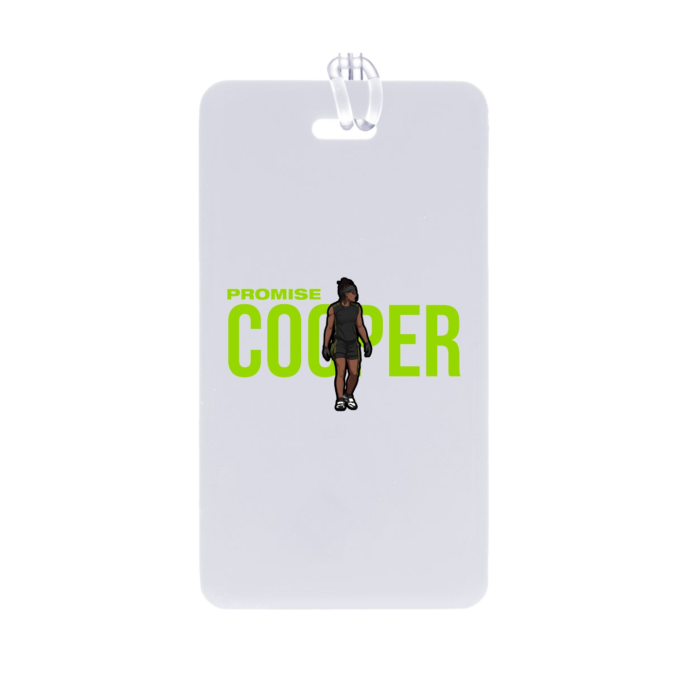 Bag Tag — Player Name in Classic