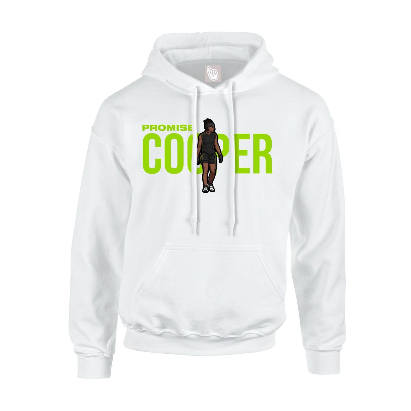 Hoodie — Player Name in White