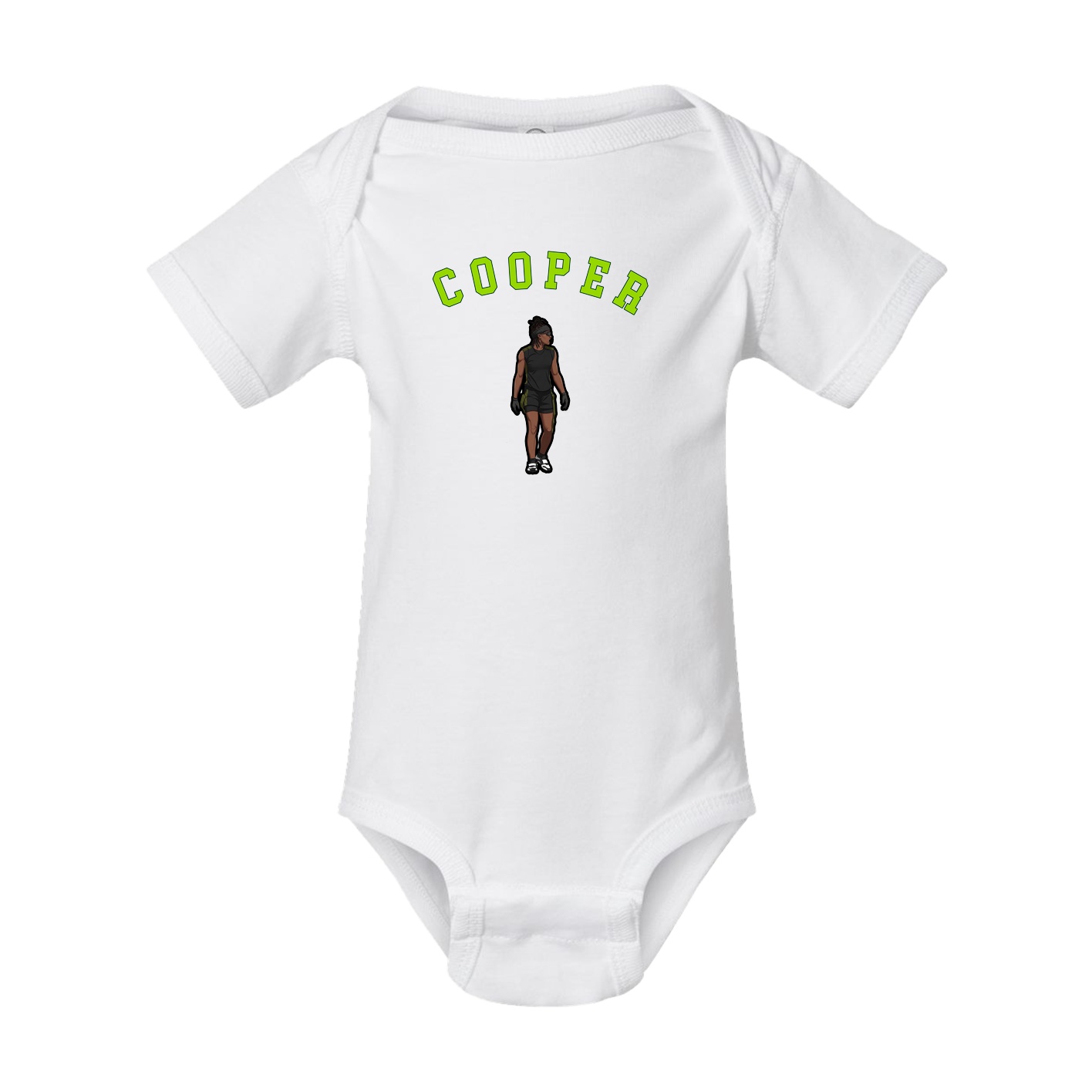 Baby Onesie — Shirsey Arch in White