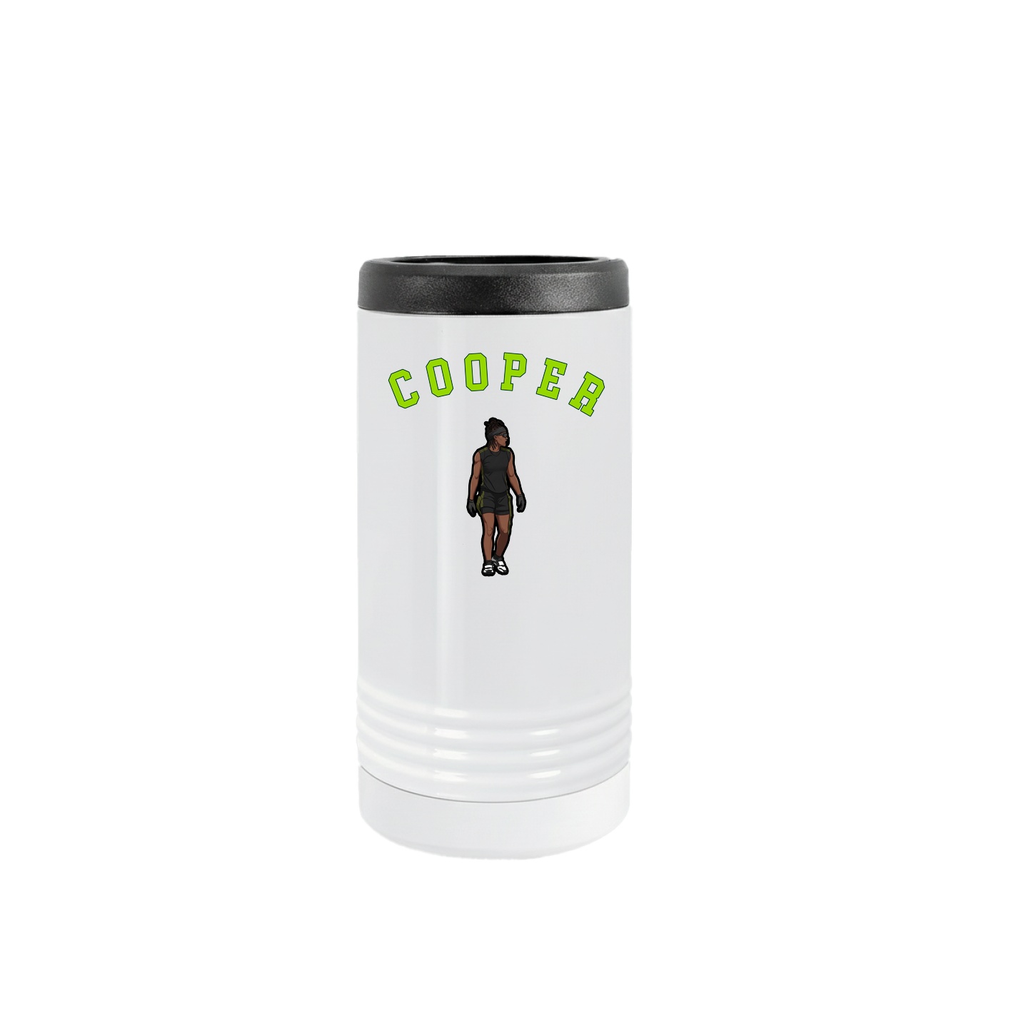Slim Beverage Holder — Shirsey Arch in White