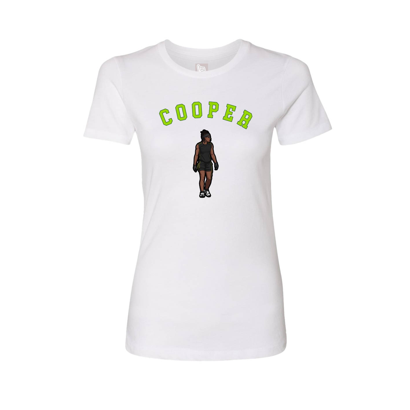 Womens Tee — Shirsey Arch in White