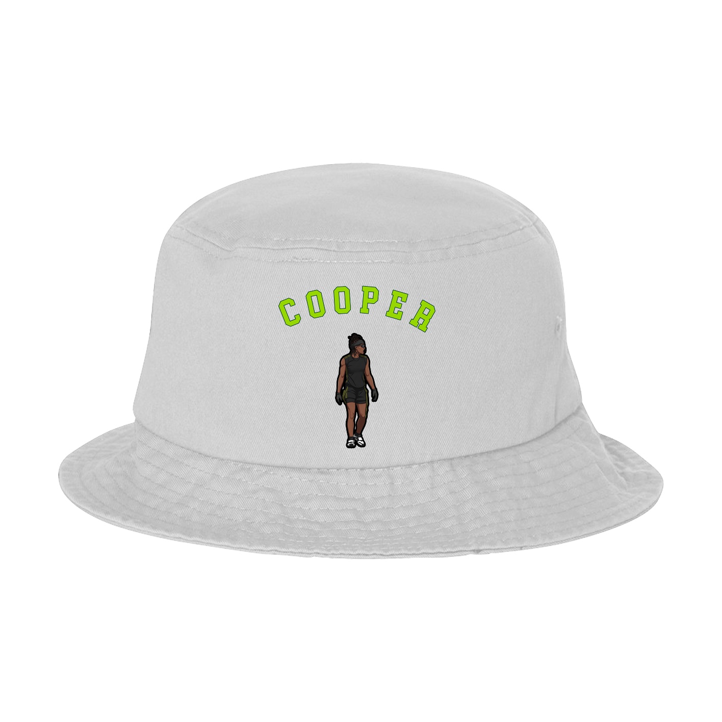 Bucket Cap — Shirsey Arch in White
