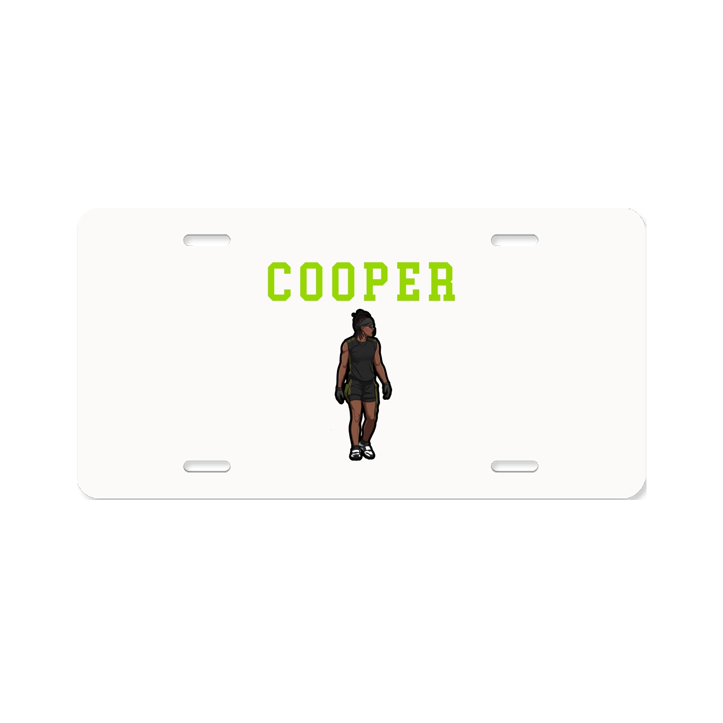 License Plate — Shirsey in Classic