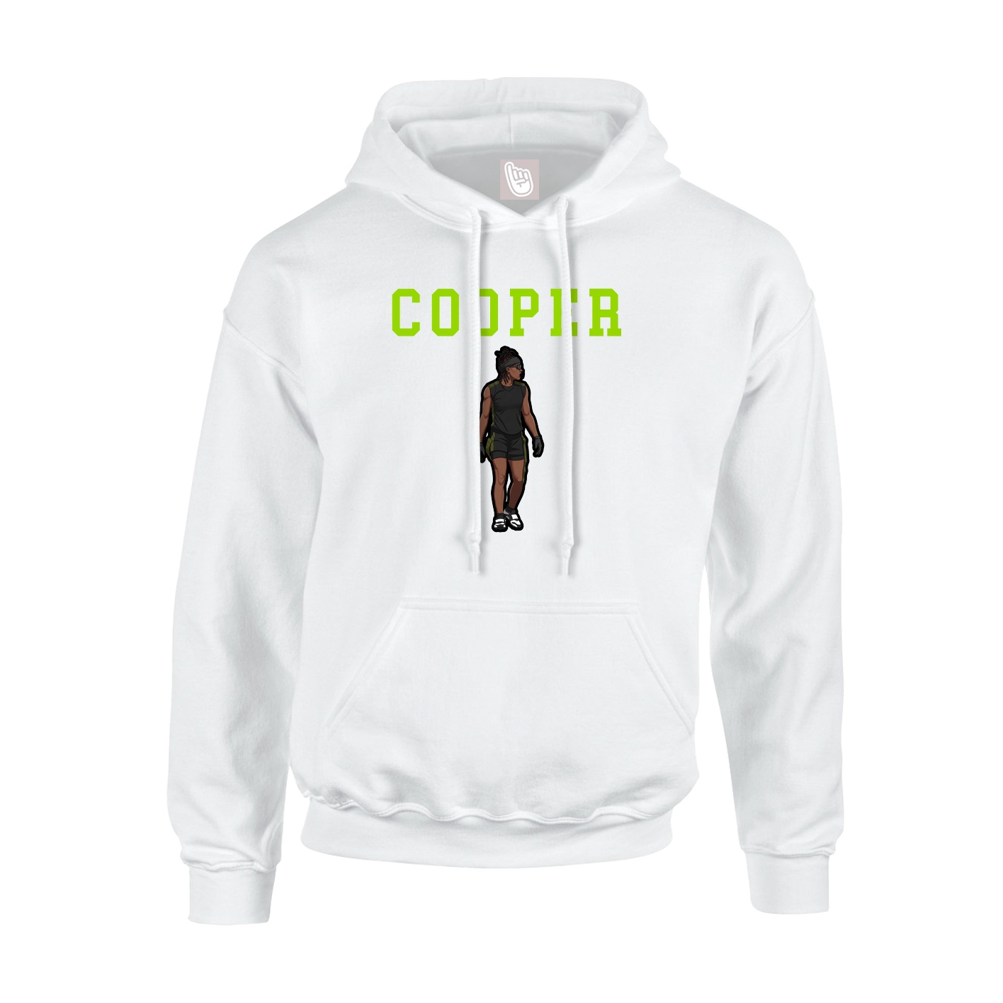 Youth Hoodie — Shirsey in White