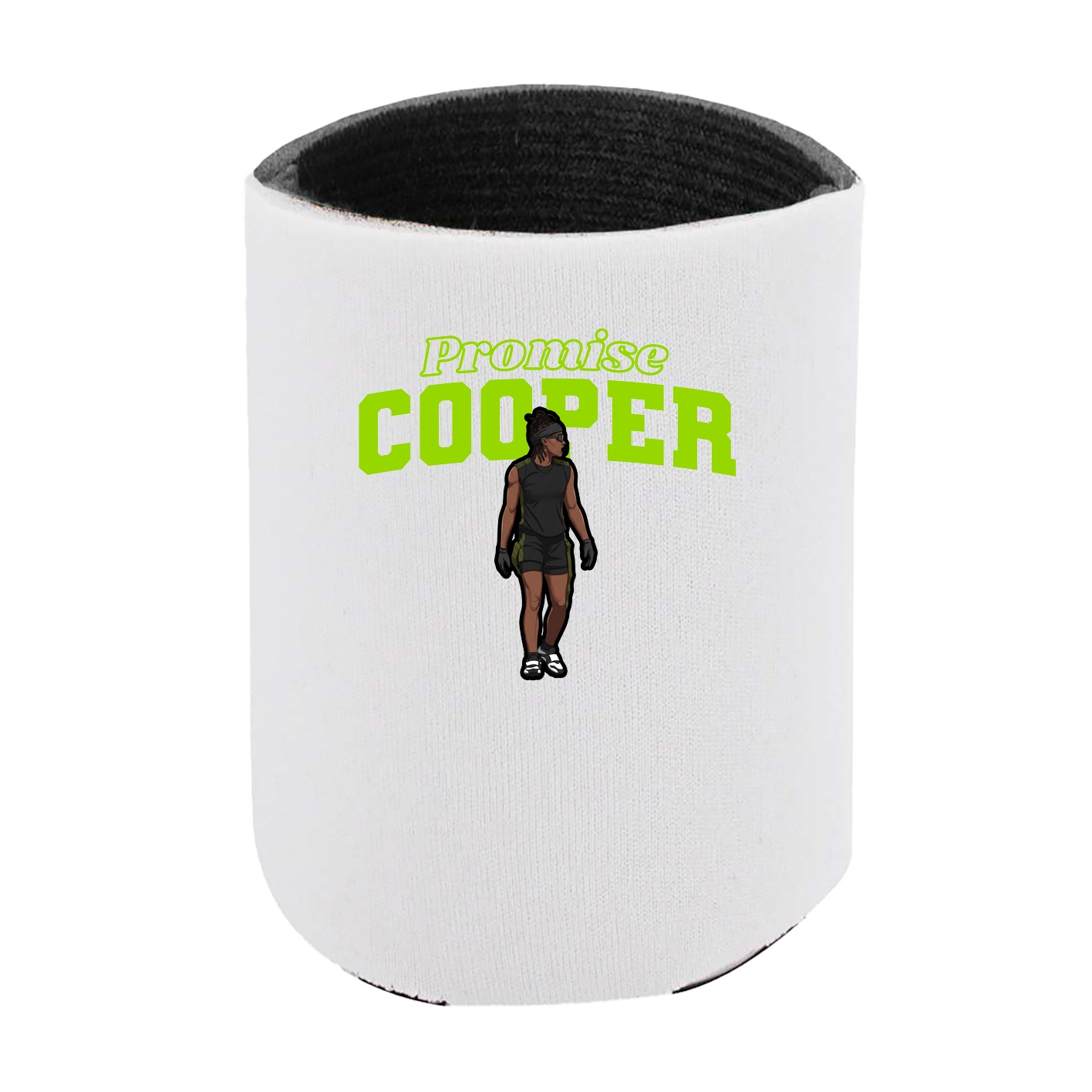 Can Holder — Name Arch in White