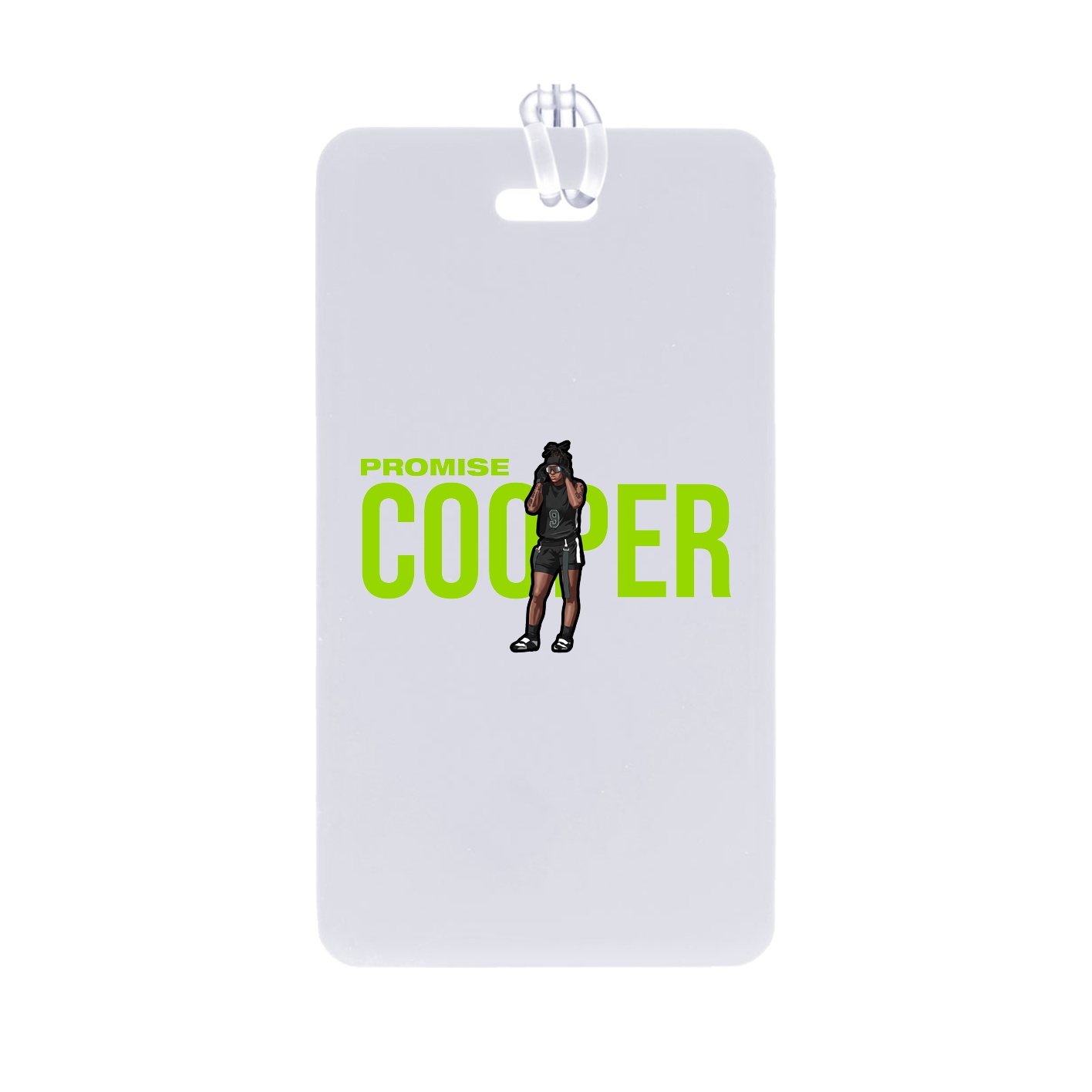 Bag Tag — Player Name in Classic