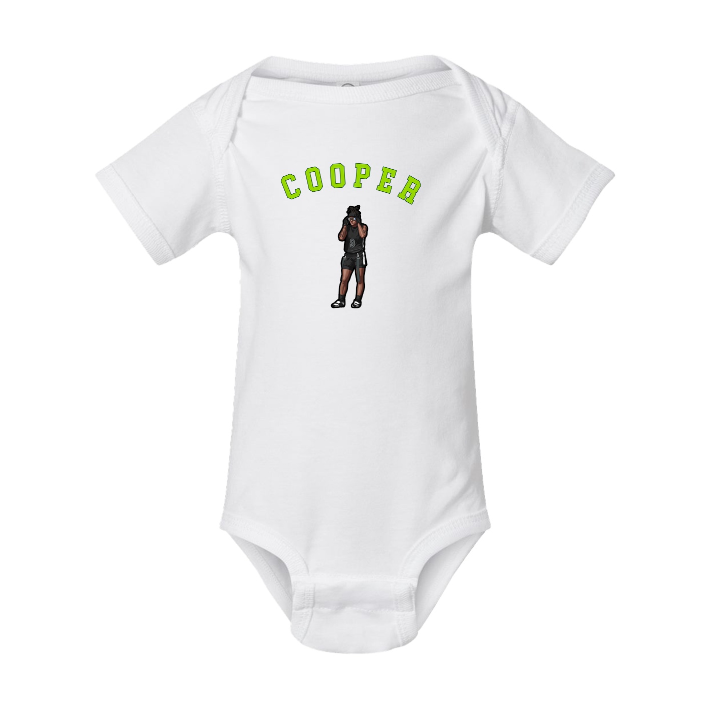 Baby Onesie — Shirsey Arch in White